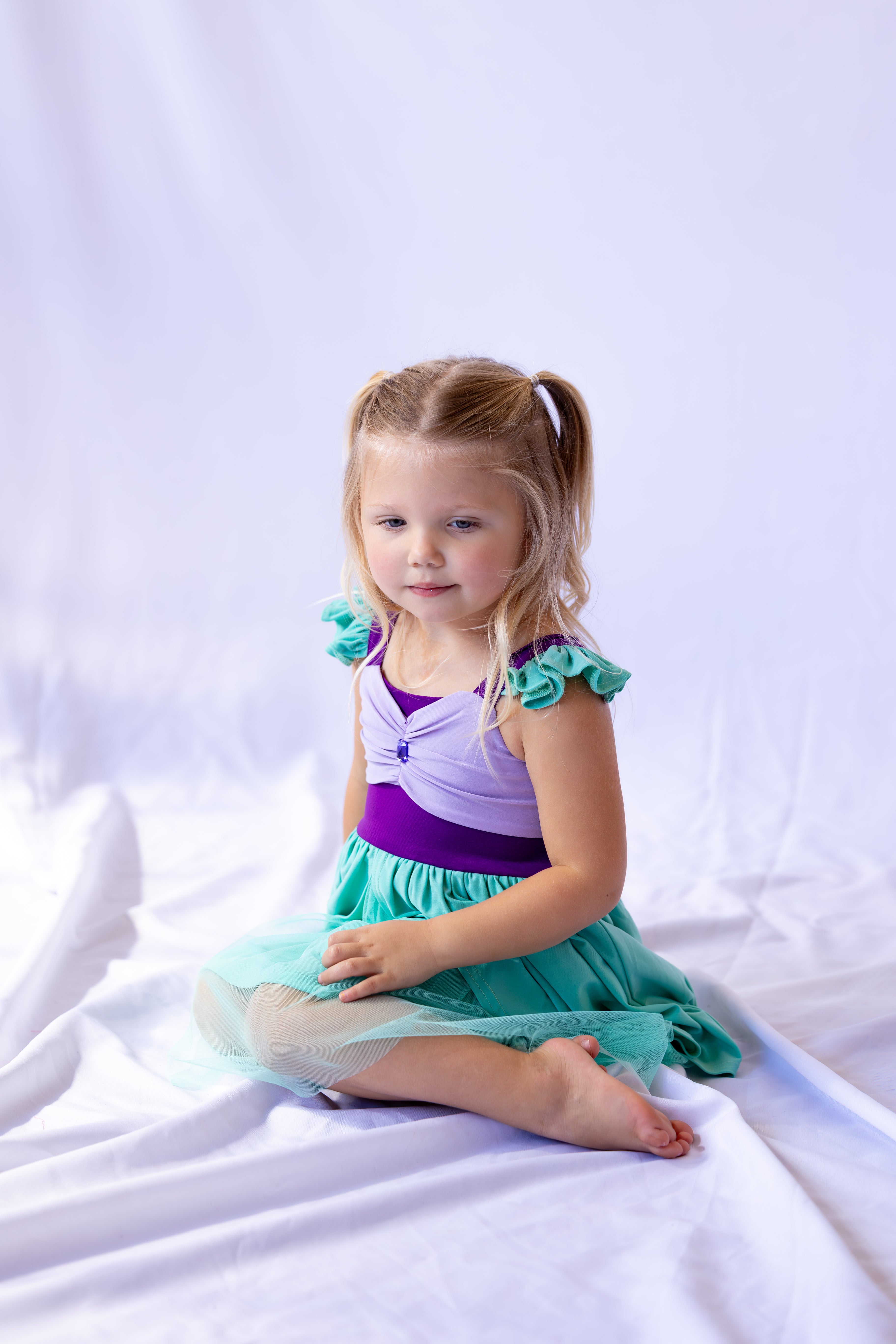 Ariel Inspired Princess Twirl Dress