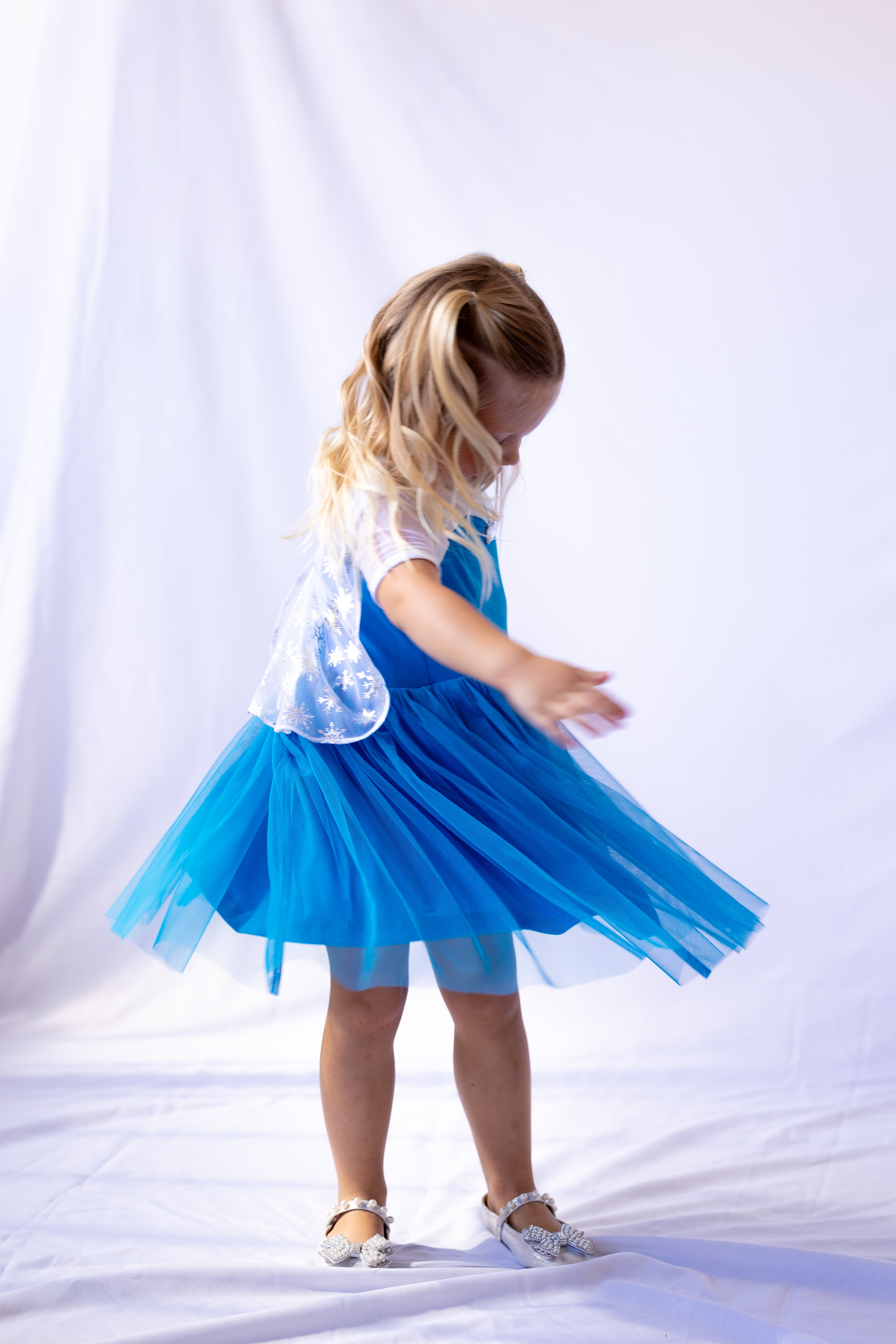 Elsa Inspired Princess Twirl Dress