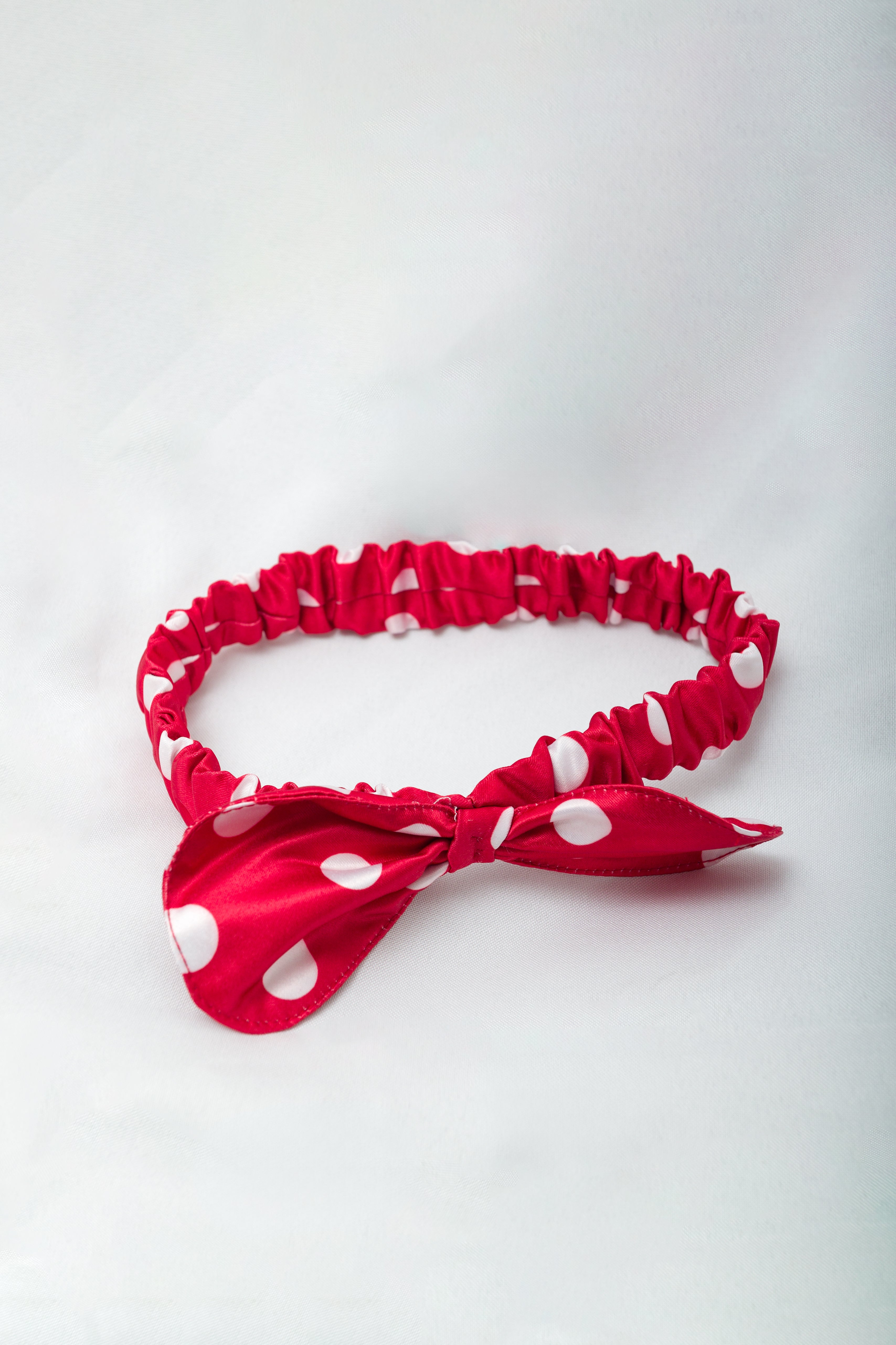 Minnie Mouse Inspired Dress & Headband- Red