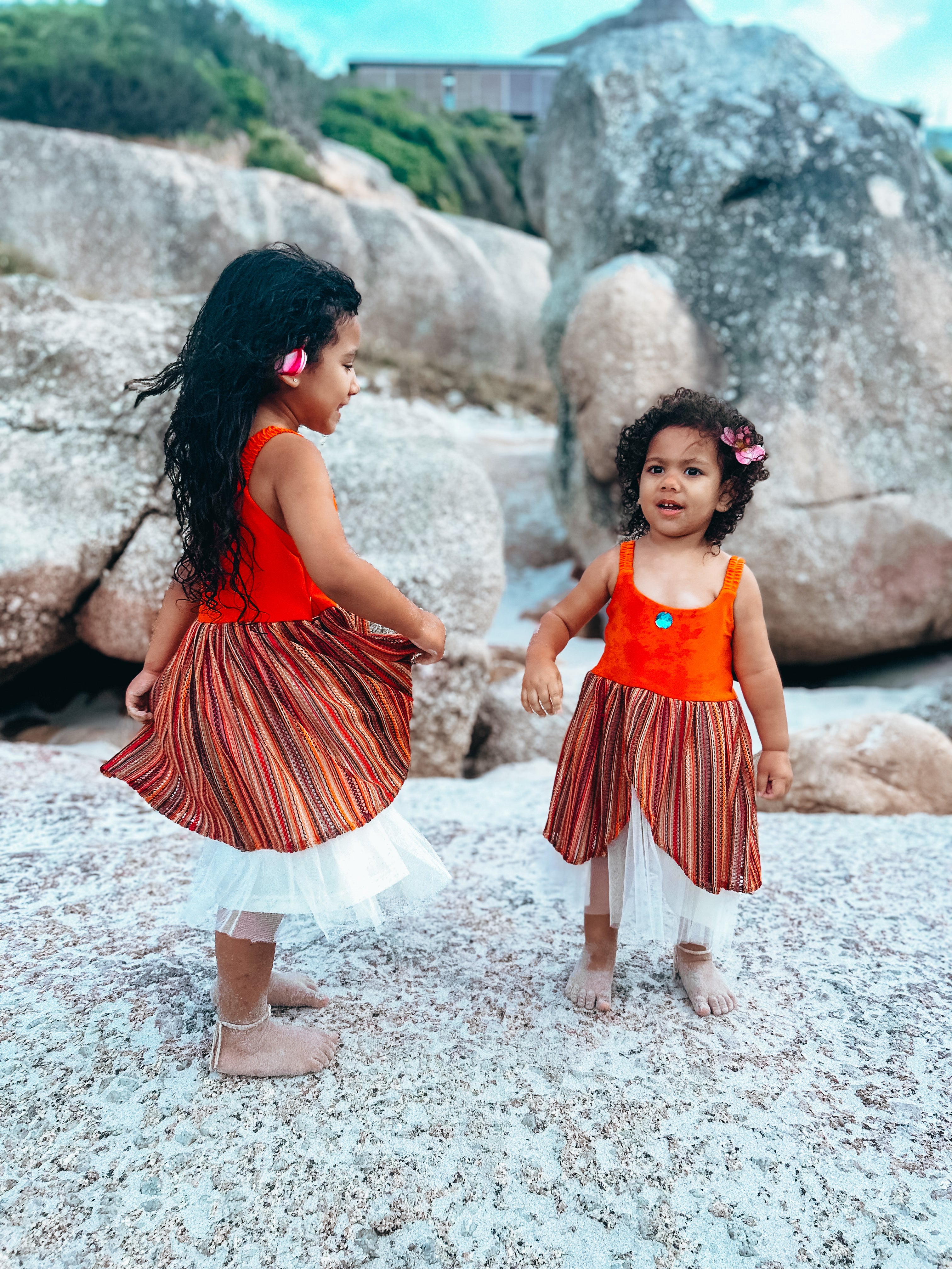Moana Inspired Princess Twirl Dress