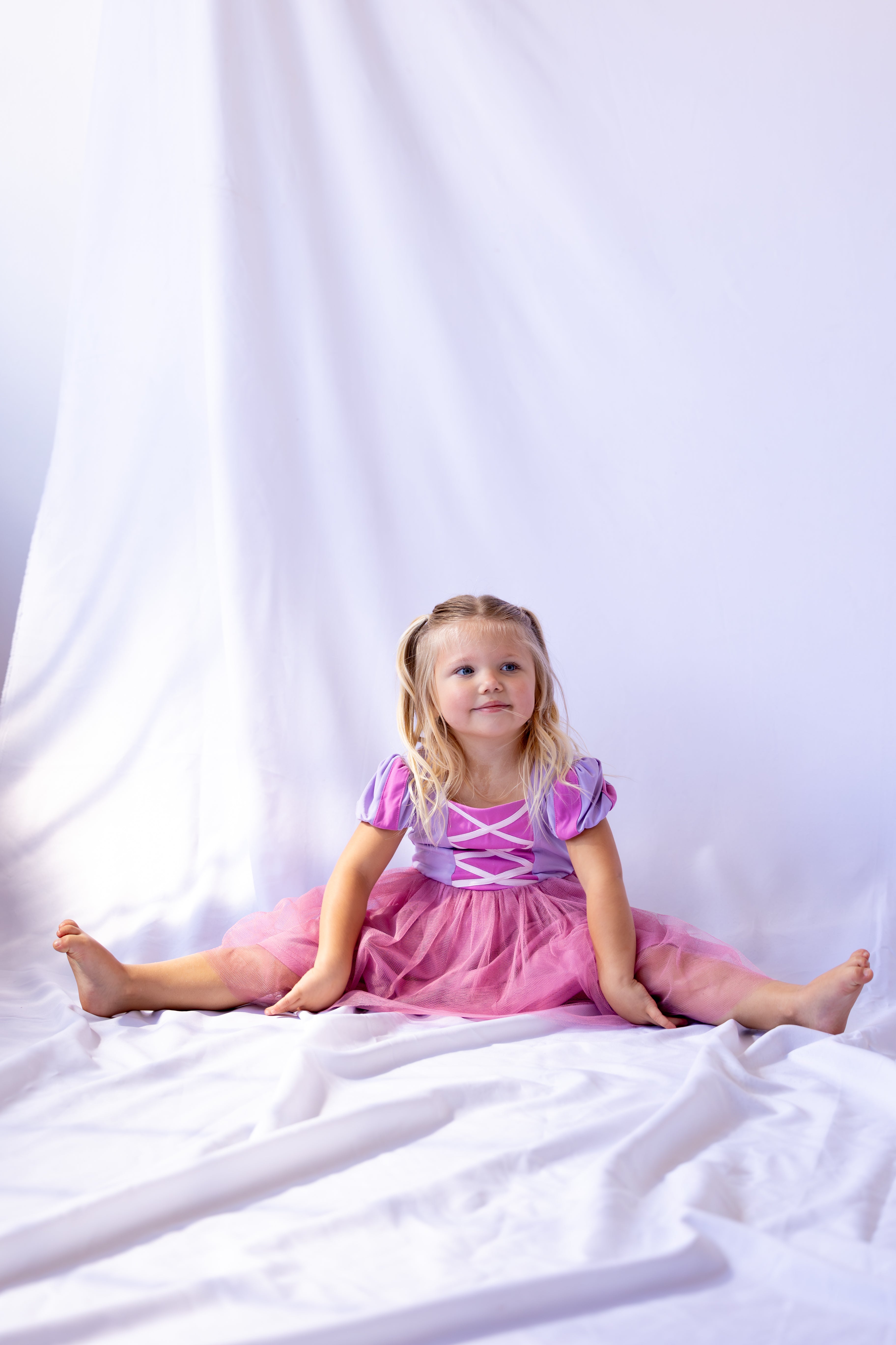 Rapunzel Inspired Princess Twirl Dress