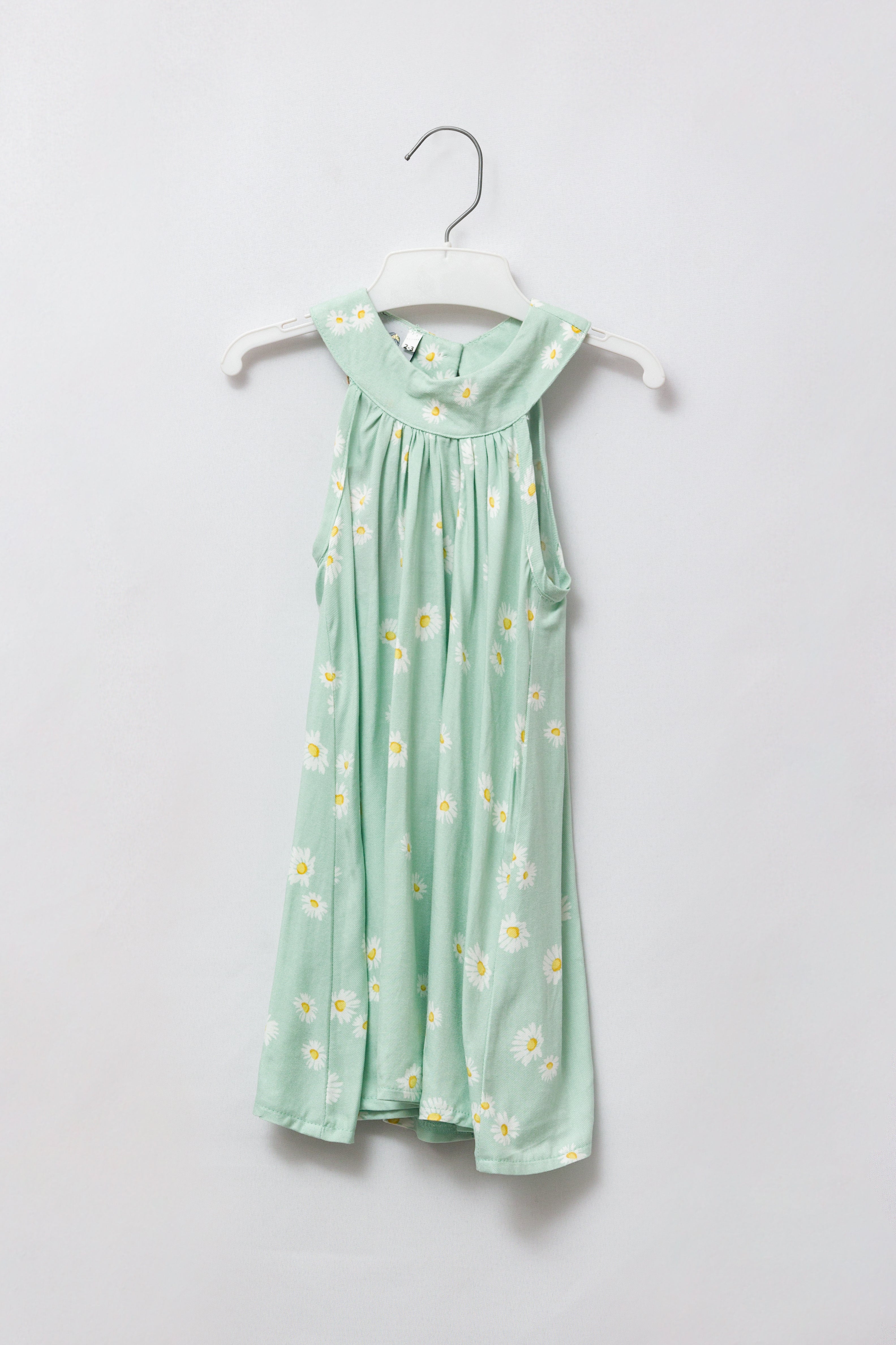 Mint Daisy Horseshoe Dress