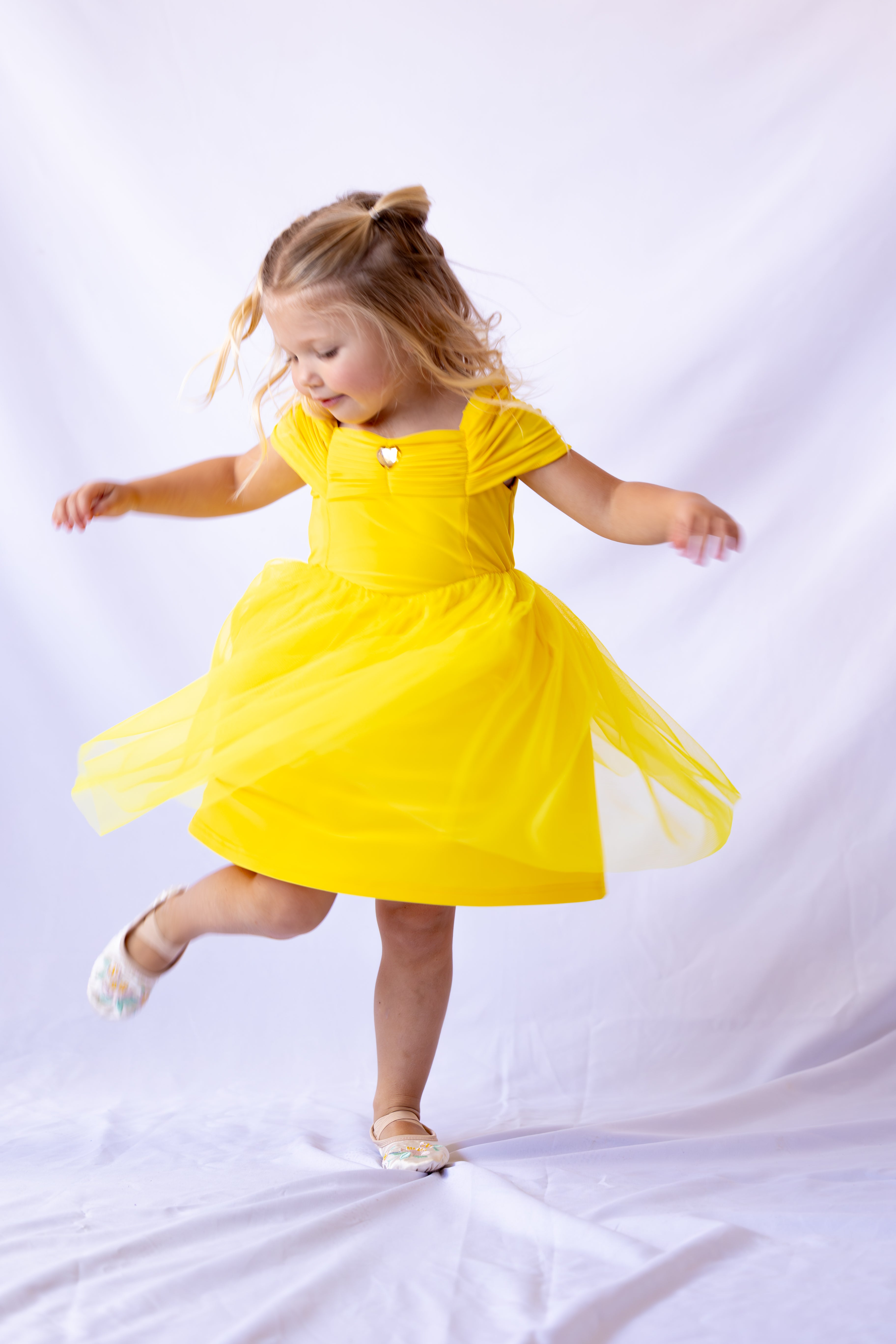 Belle Inspired Princess Twirl Dress
