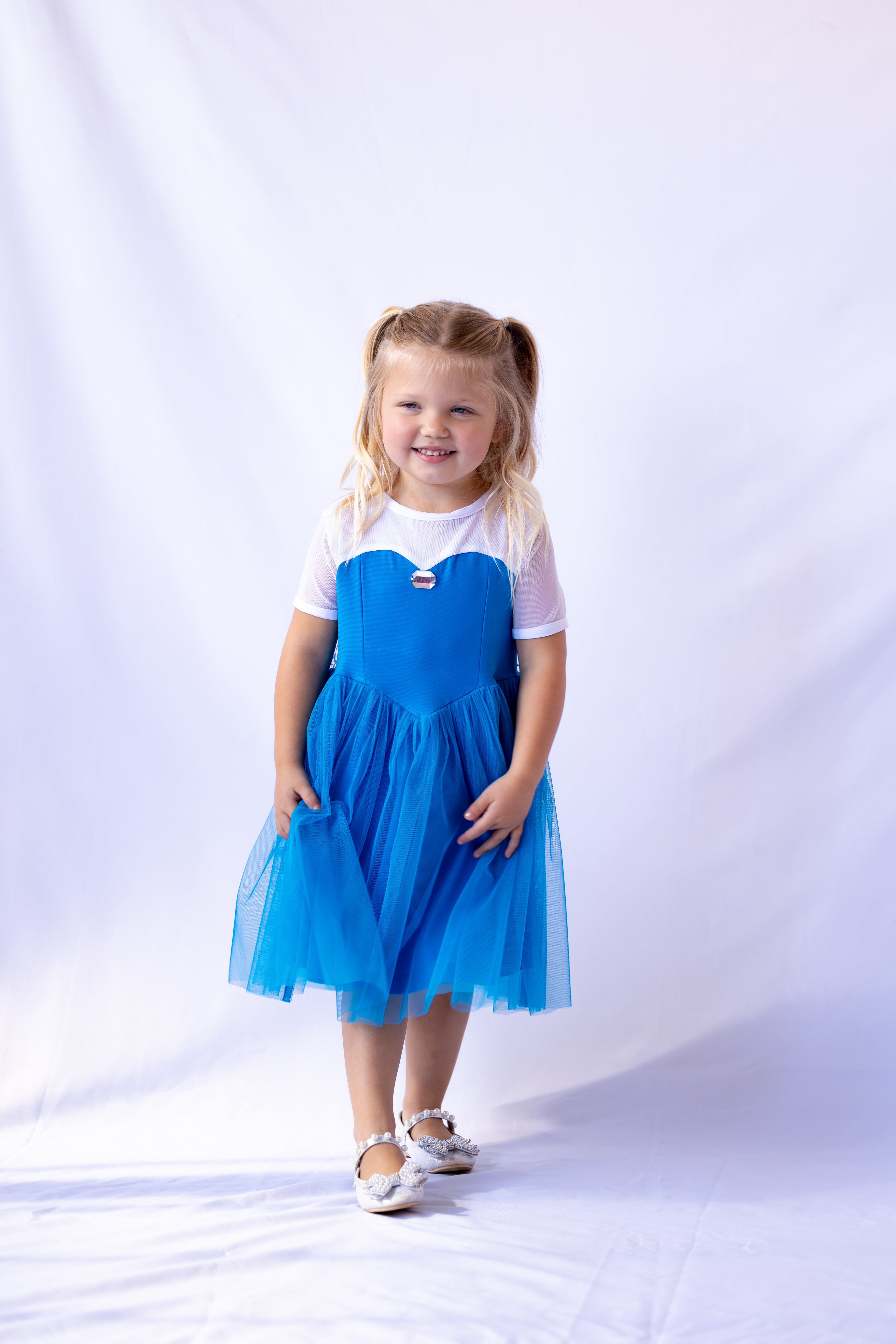 Elsa Inspired Princess Twirl Dress