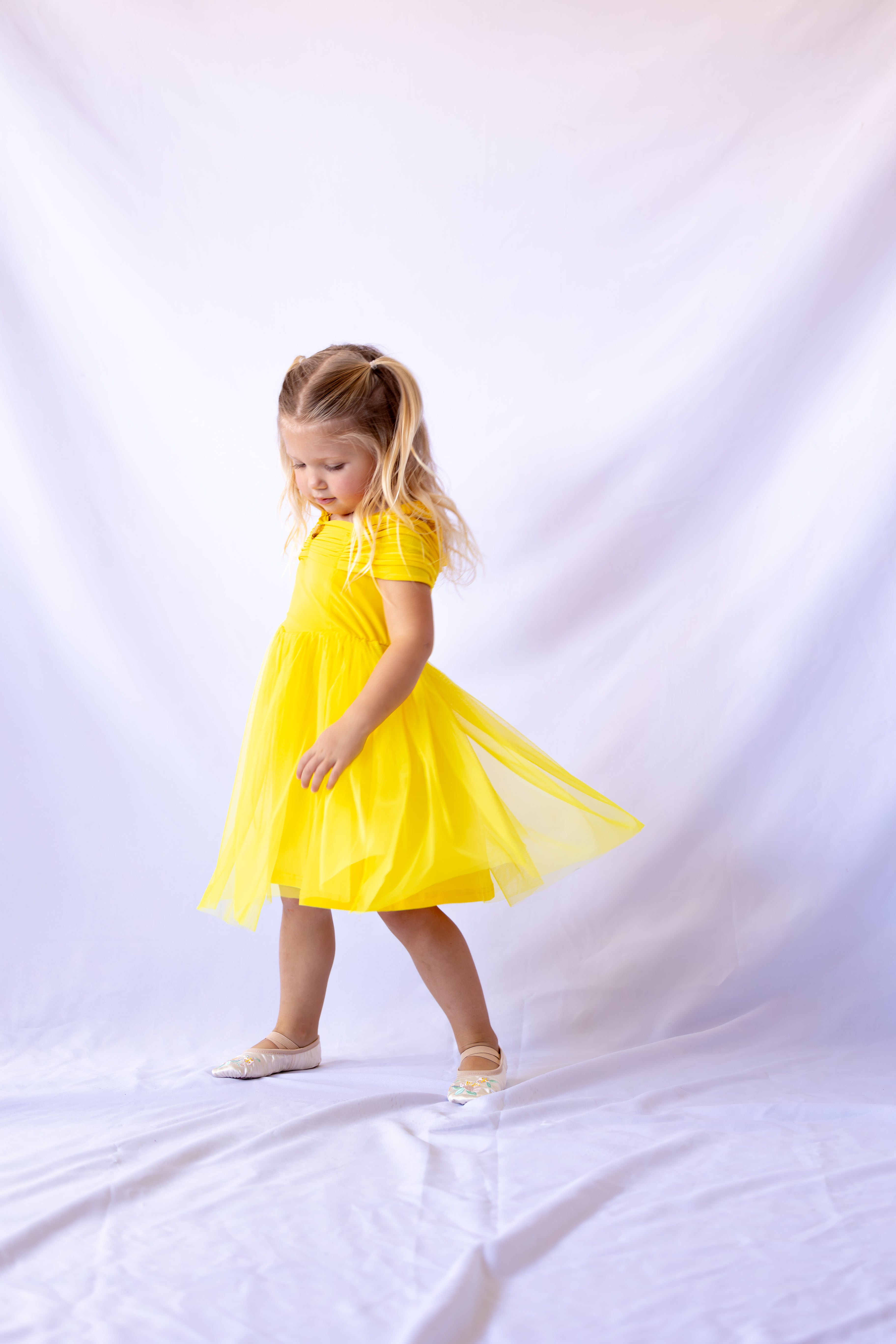 Belle Inspired Princess Twirl Dress