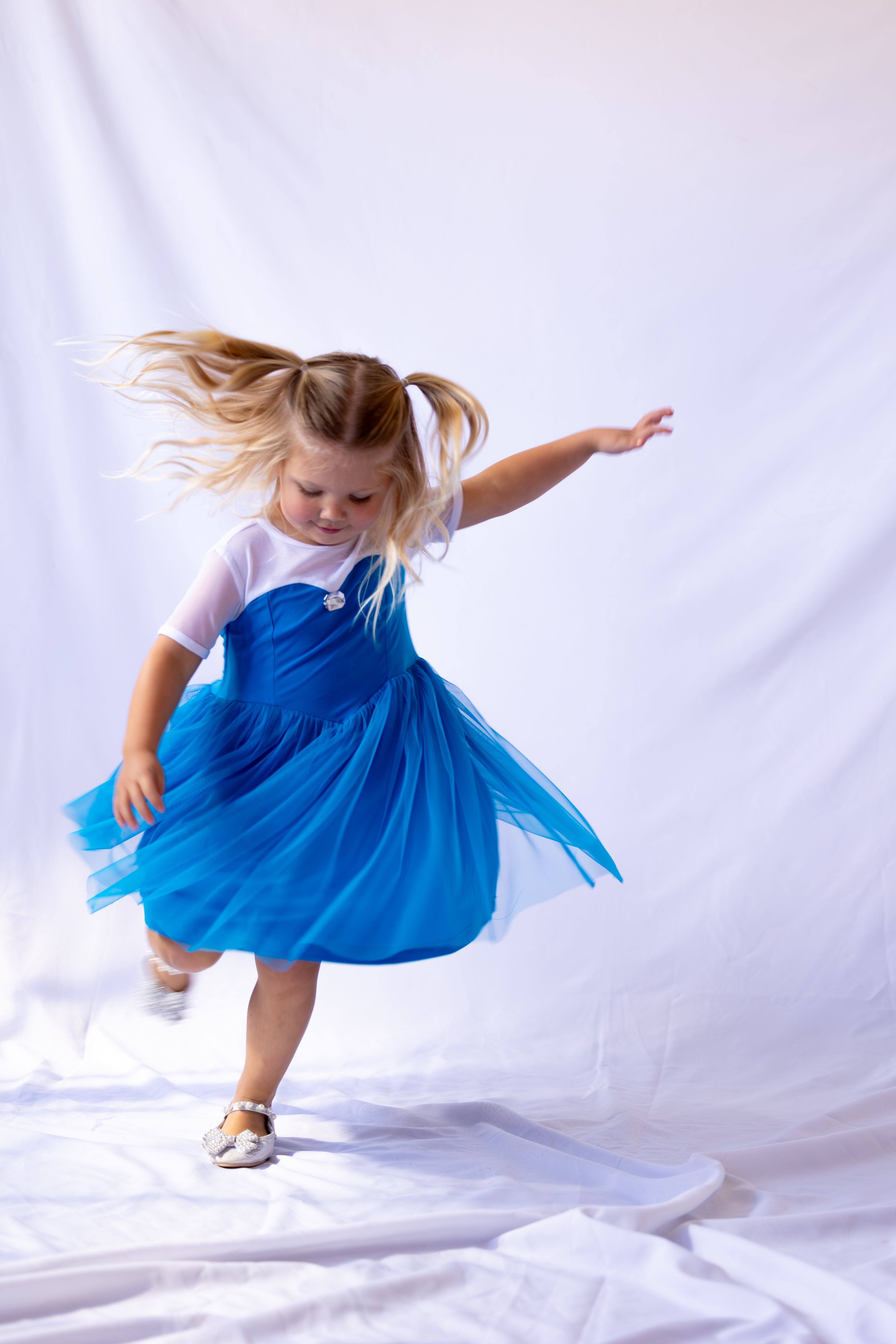 Elsa Inspired Princess Twirl Dress
