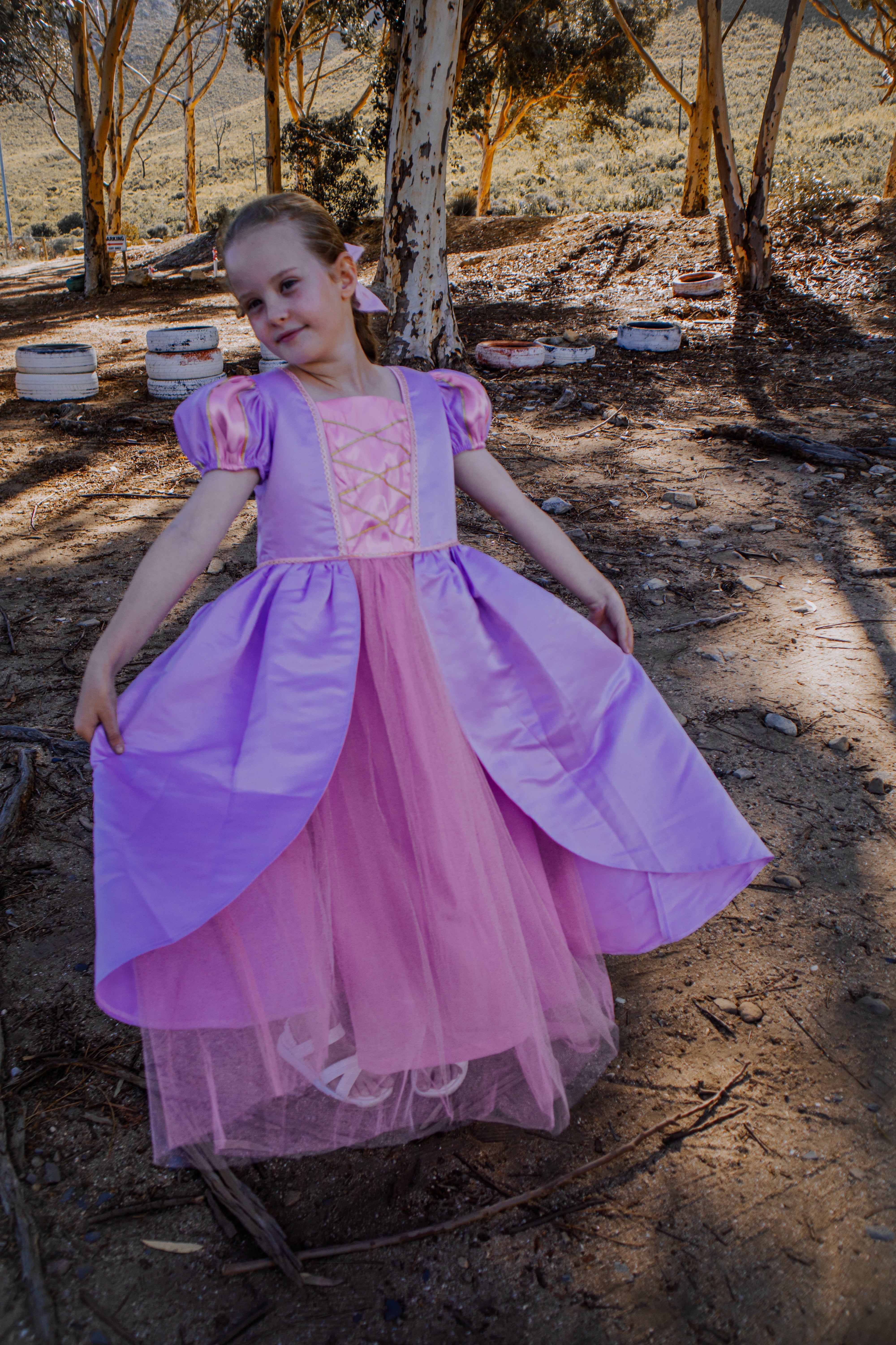 Rapunzel Inspired Princess Dress (New)
