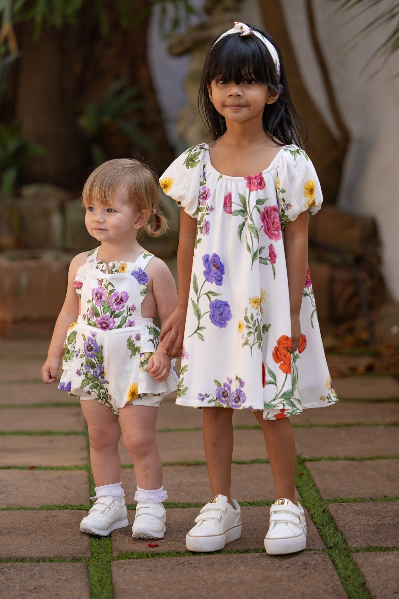 Stella Romper- Floral Print