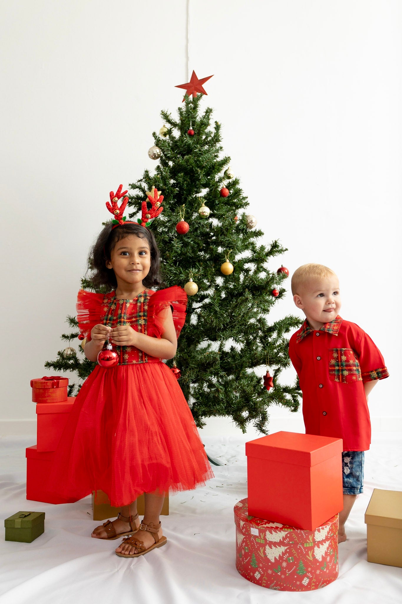 Tartan Tulle Dress