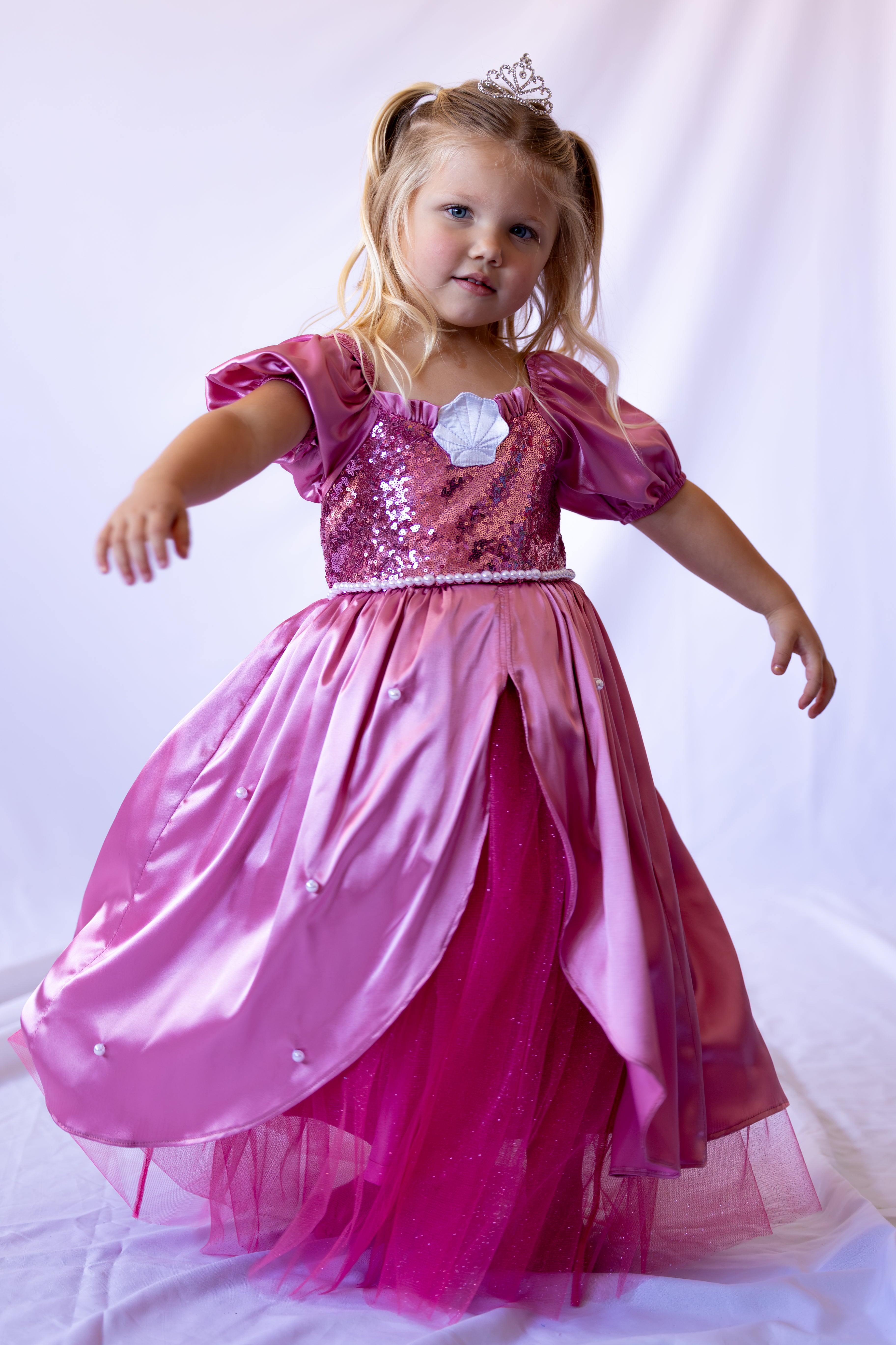 Pink Ariel Inspired Princess Dress