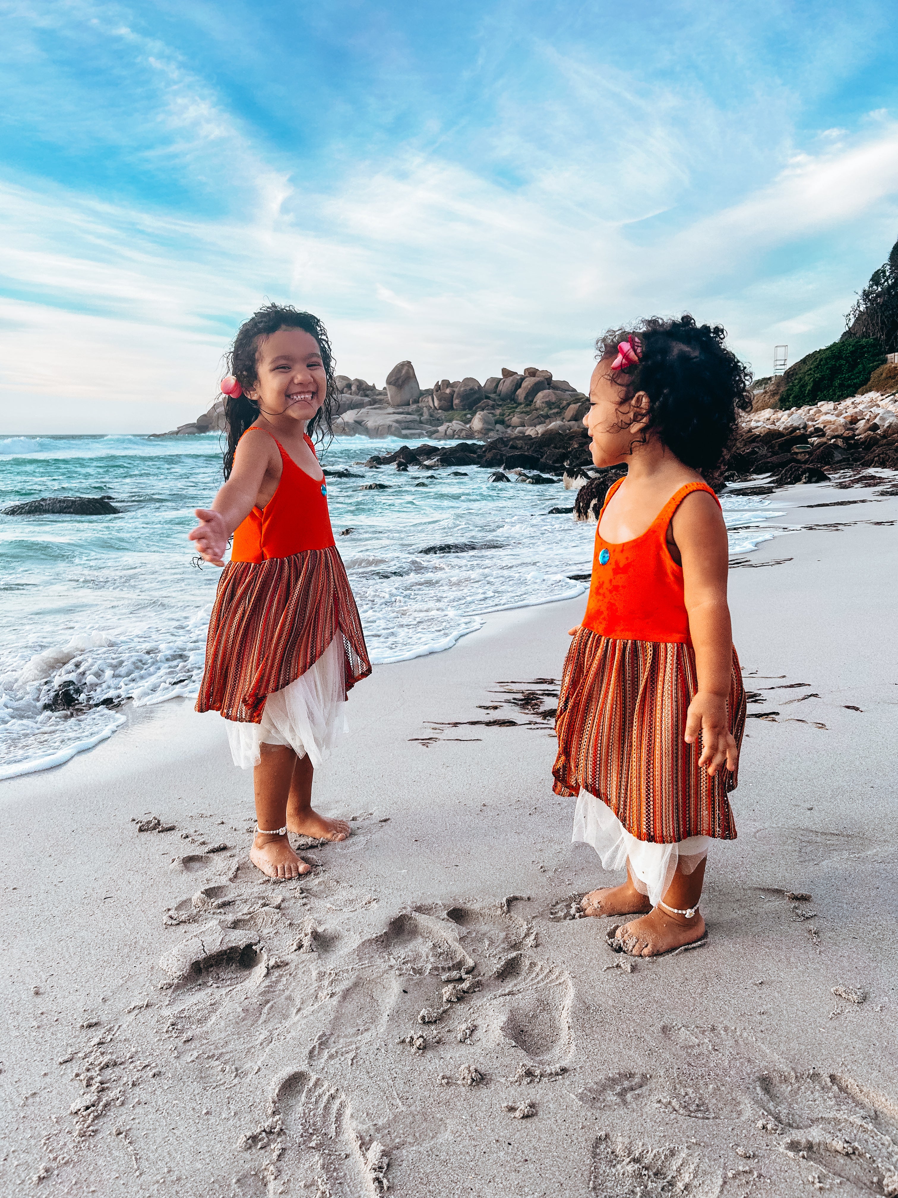 Moana Inspired Princess Twirl Dress