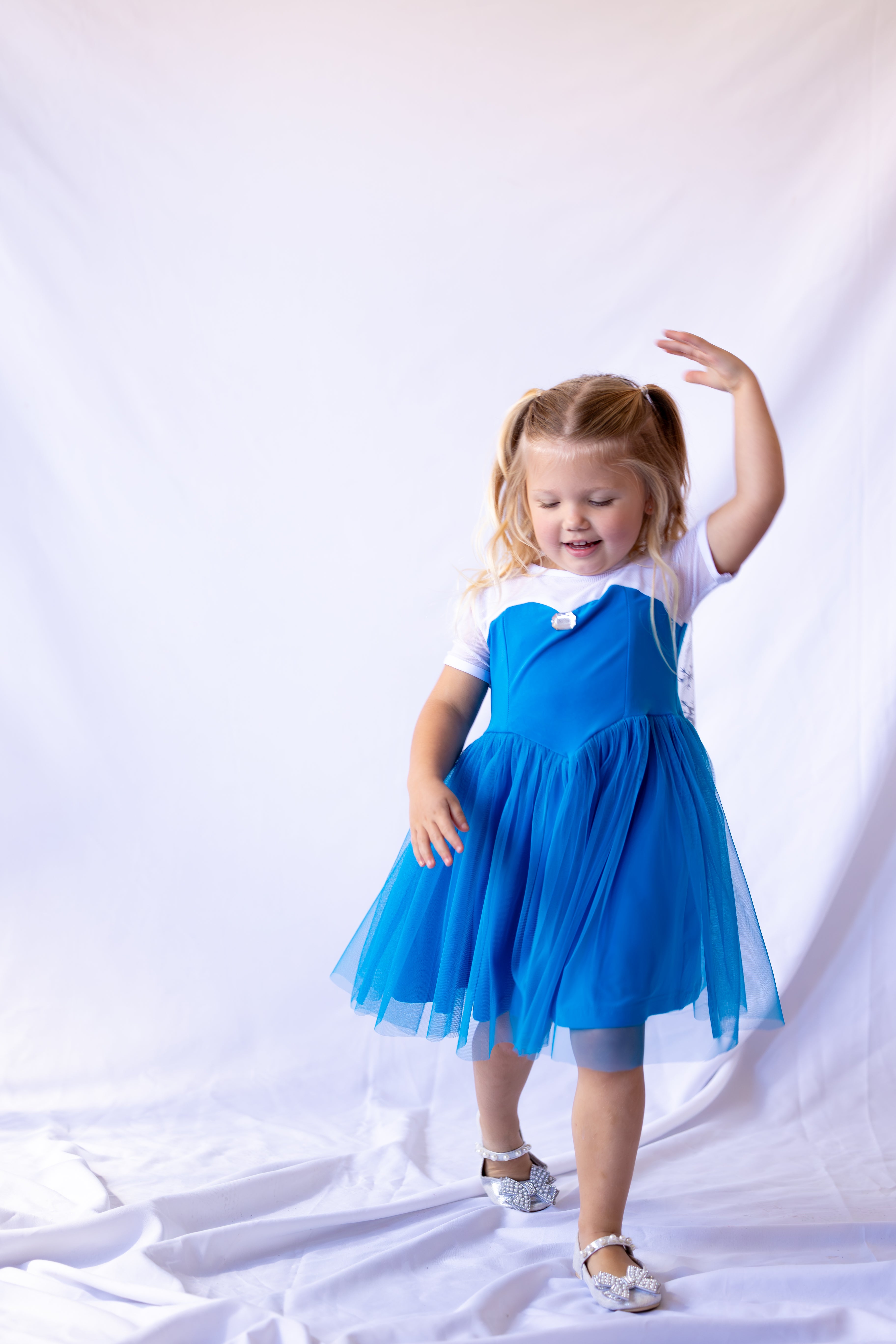 Elsa Inspired Princess Twirl Dress