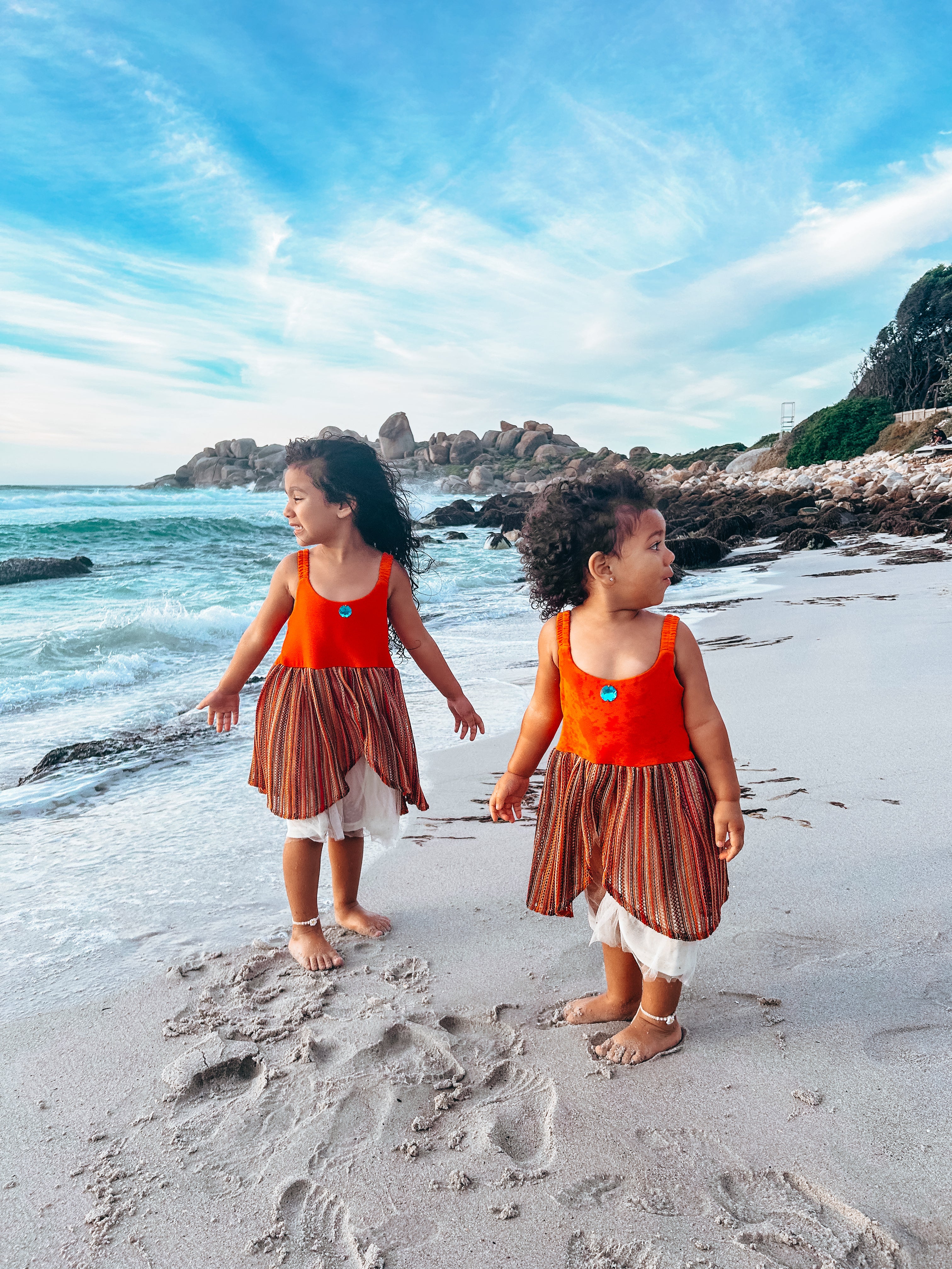 Moana Inspired Princess Twirl Dress