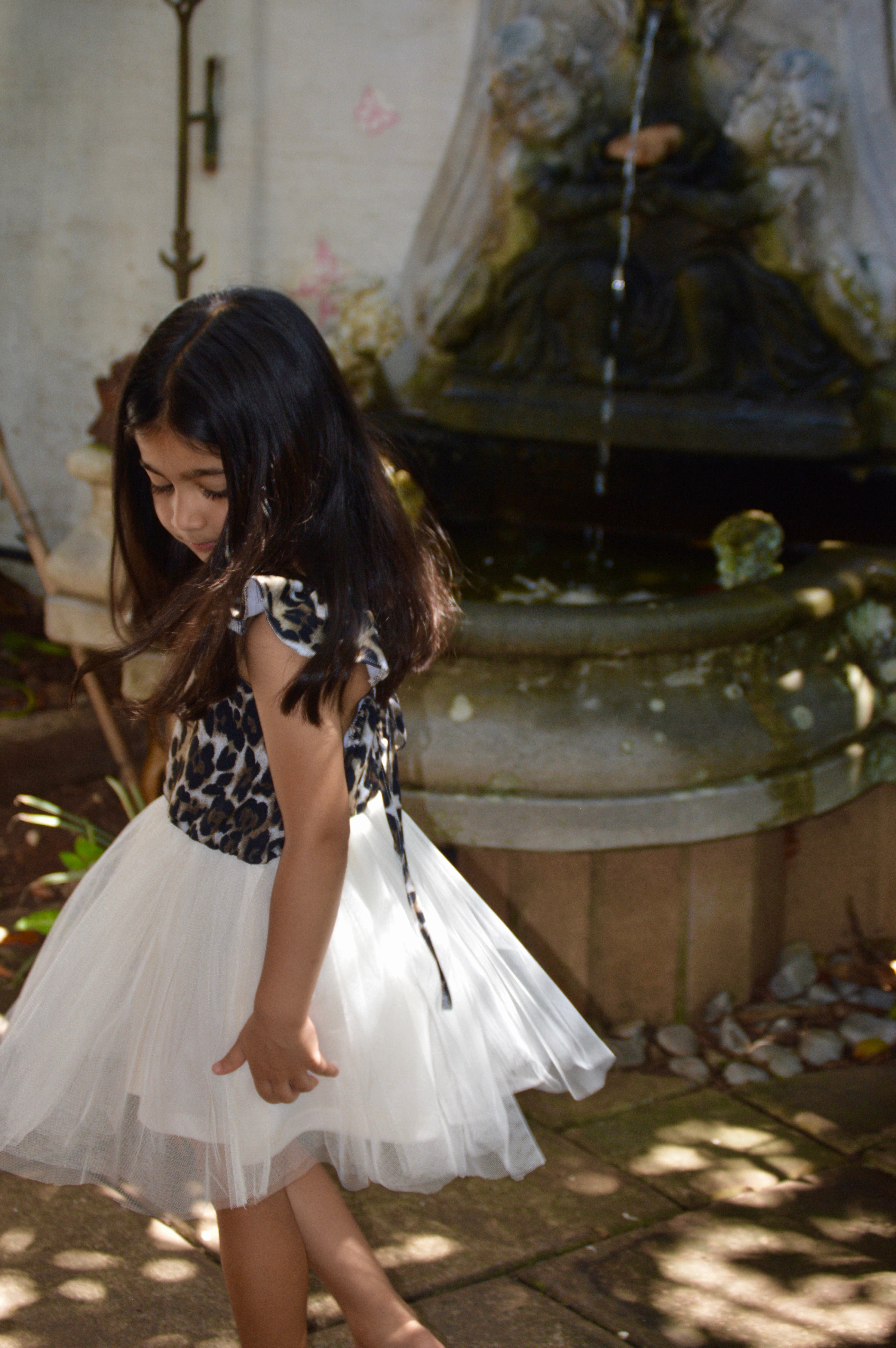 Leopard Tulle Dress