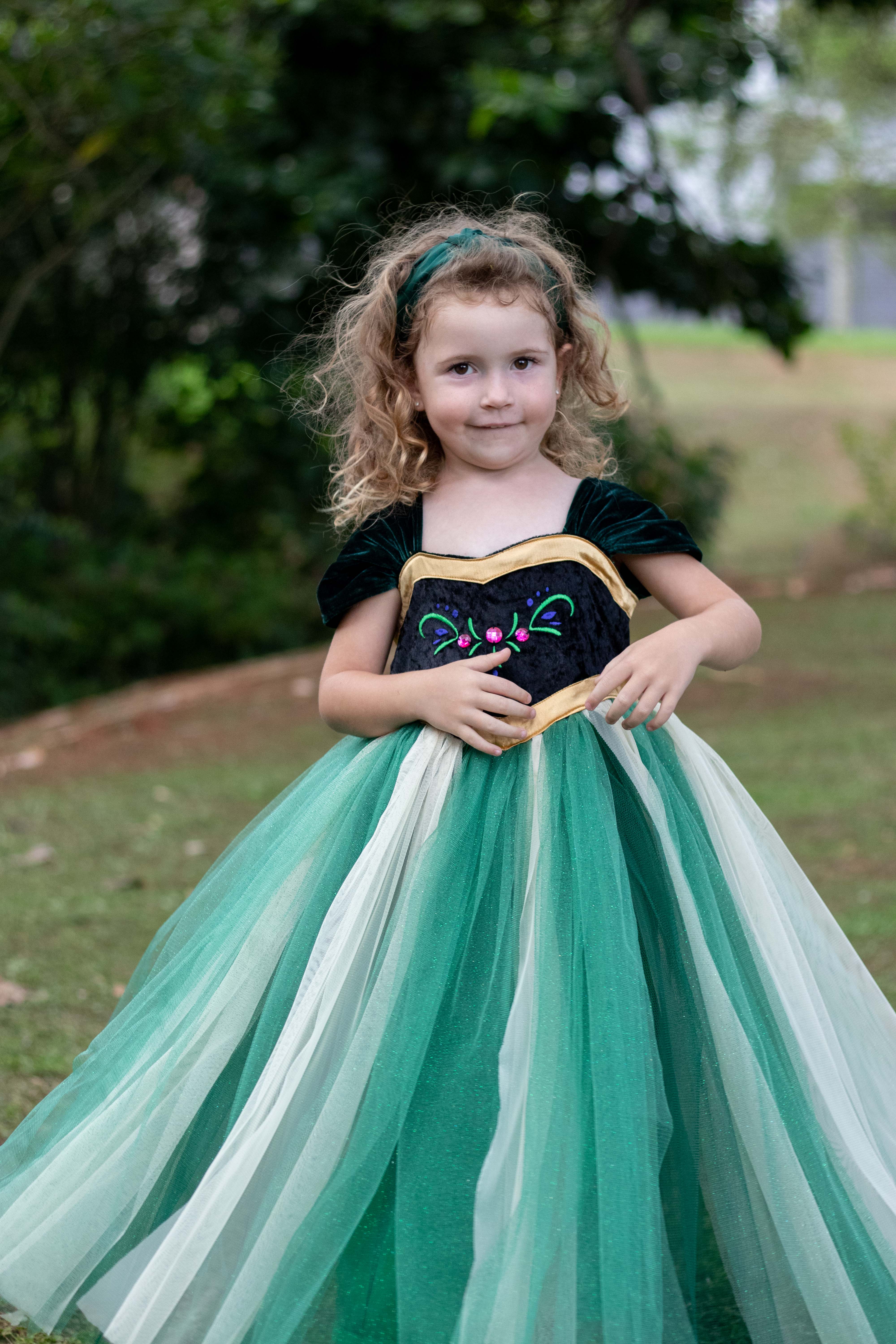 Anna Inspired Princess Dress (New)