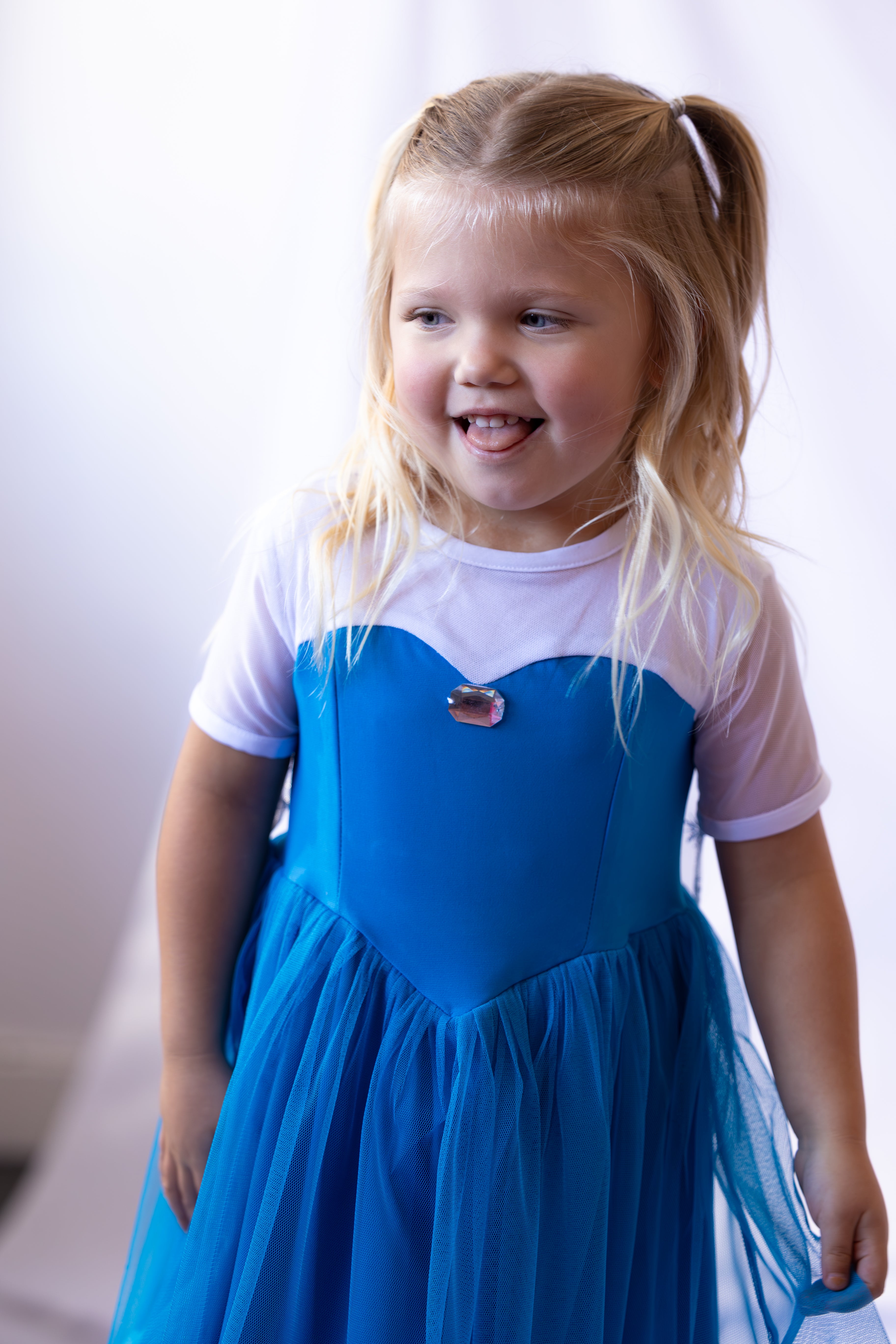 Elsa Inspired Princess Twirl Dress