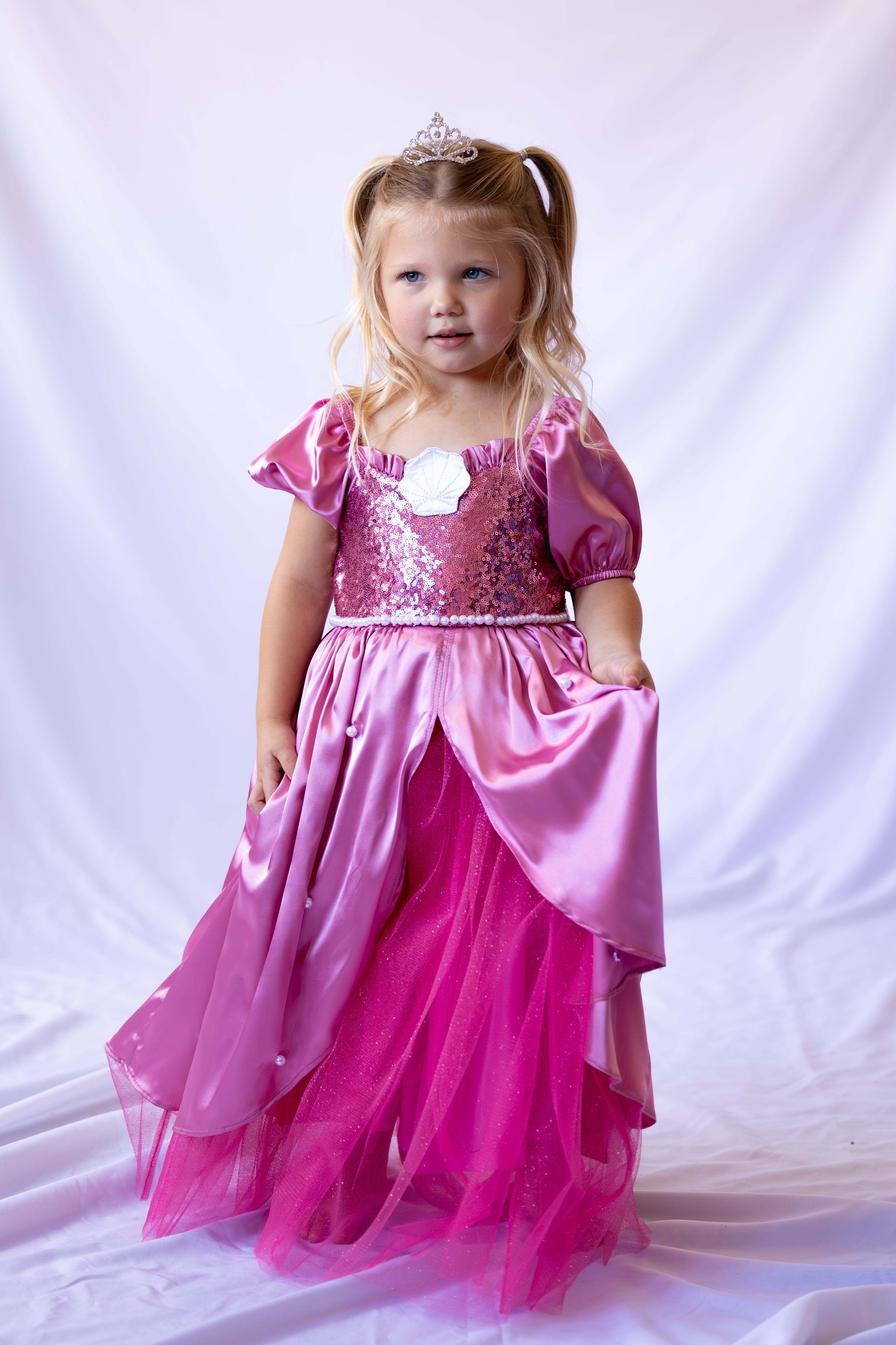 Pink Ariel Inspired Princess Dress