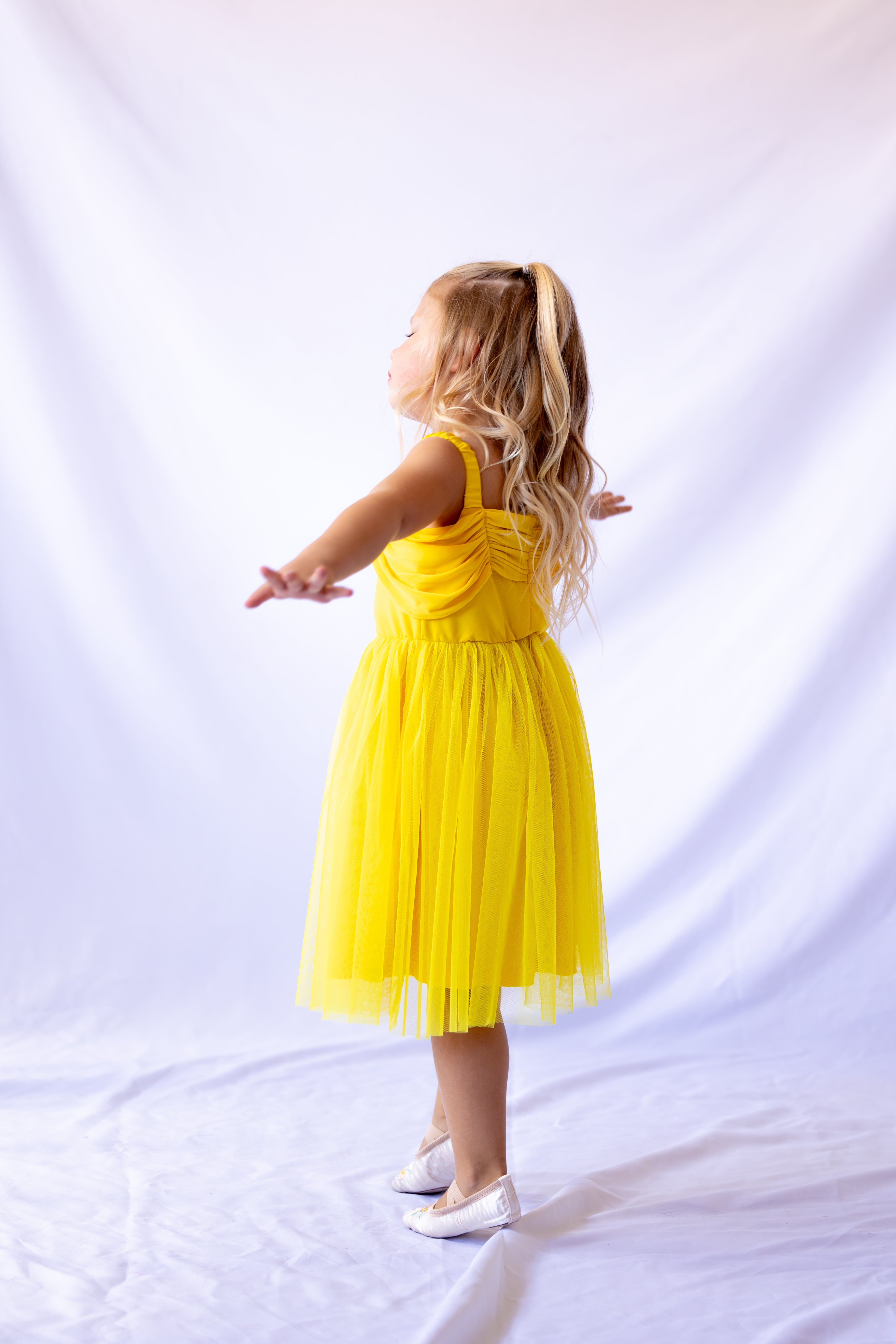 Belle Inspired Princess Twirl Dress