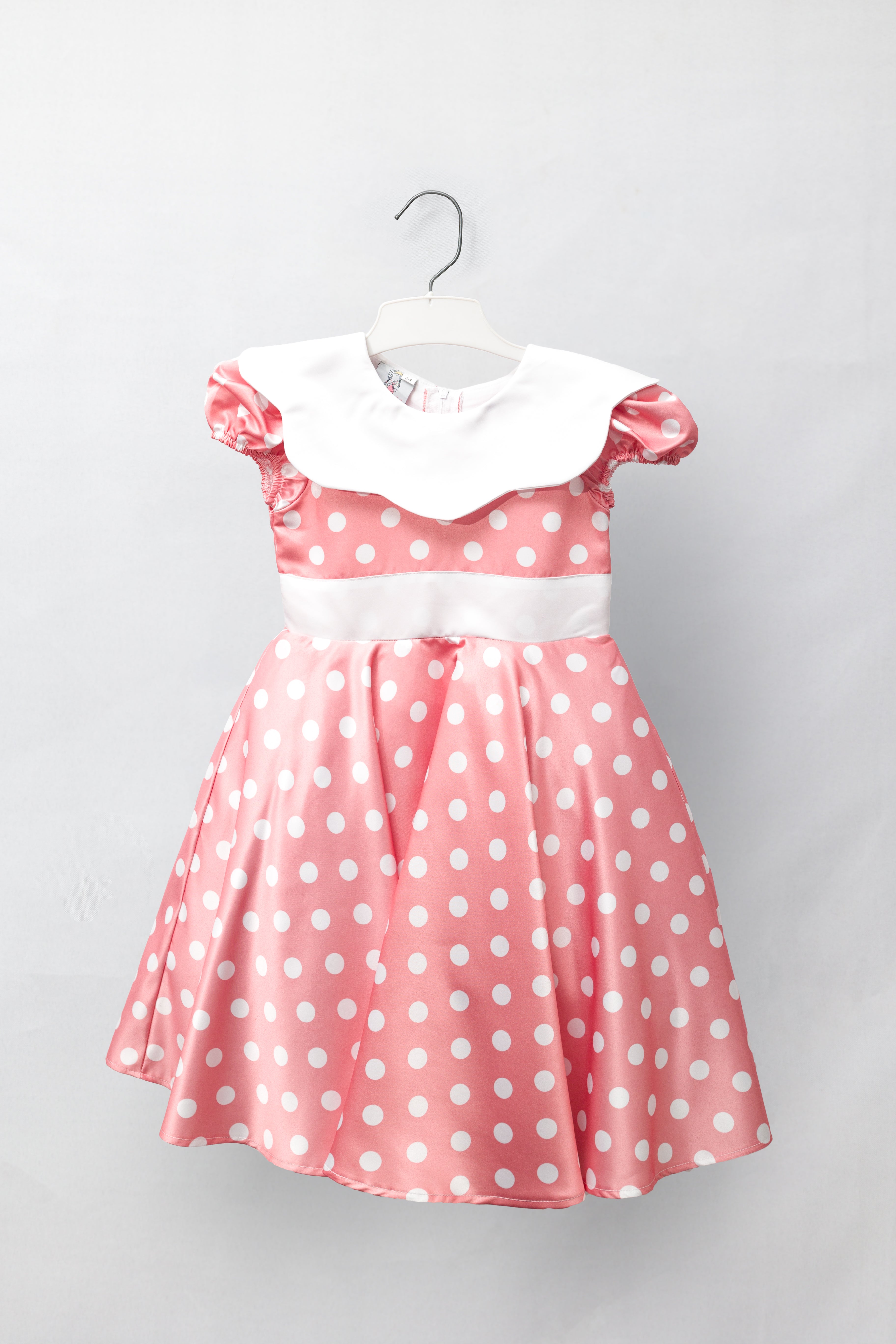Minnie Mouse Inspired Dress & Headband- Pink
