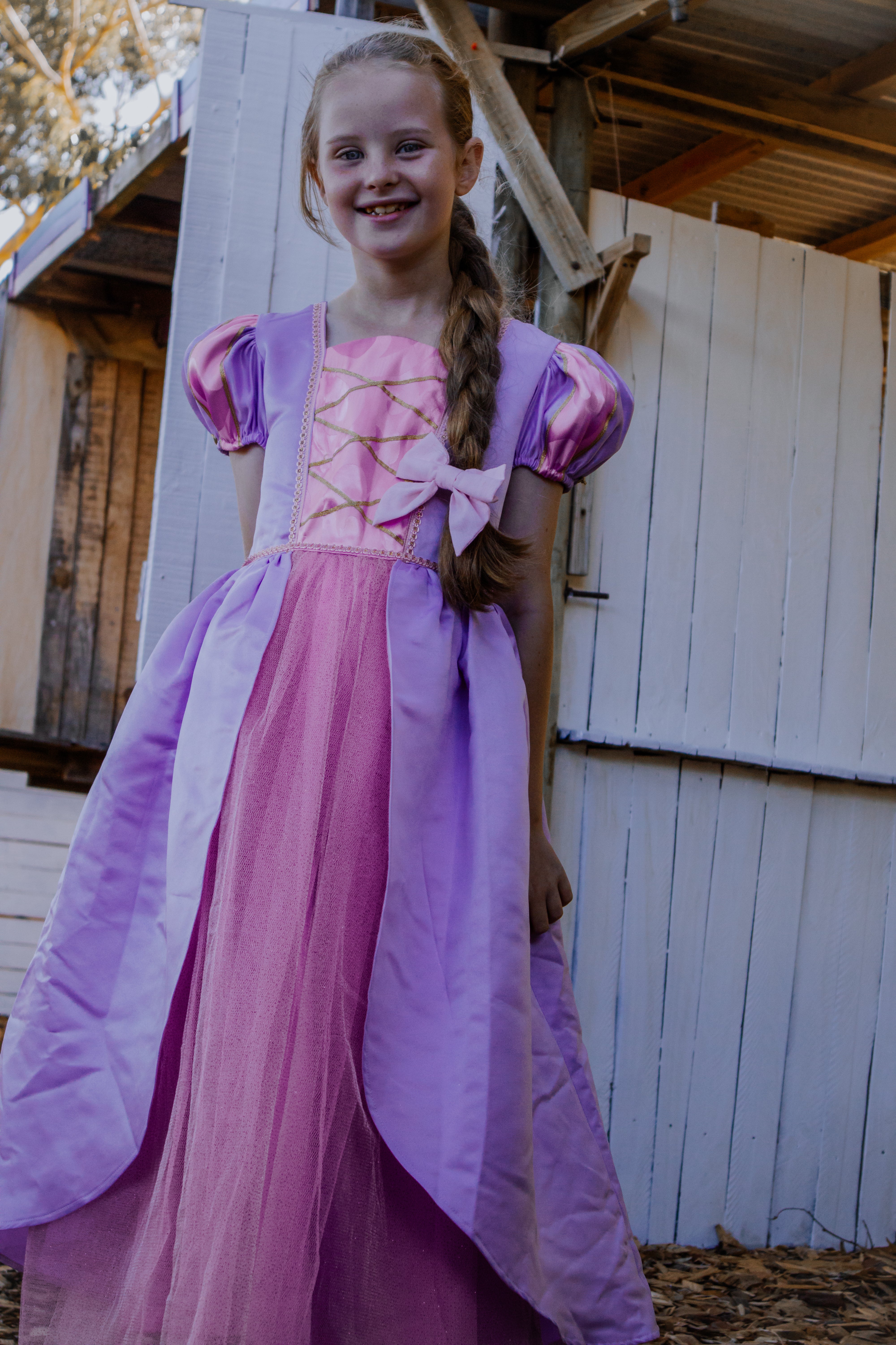 Rapunzel Inspired Princess Dress (New)