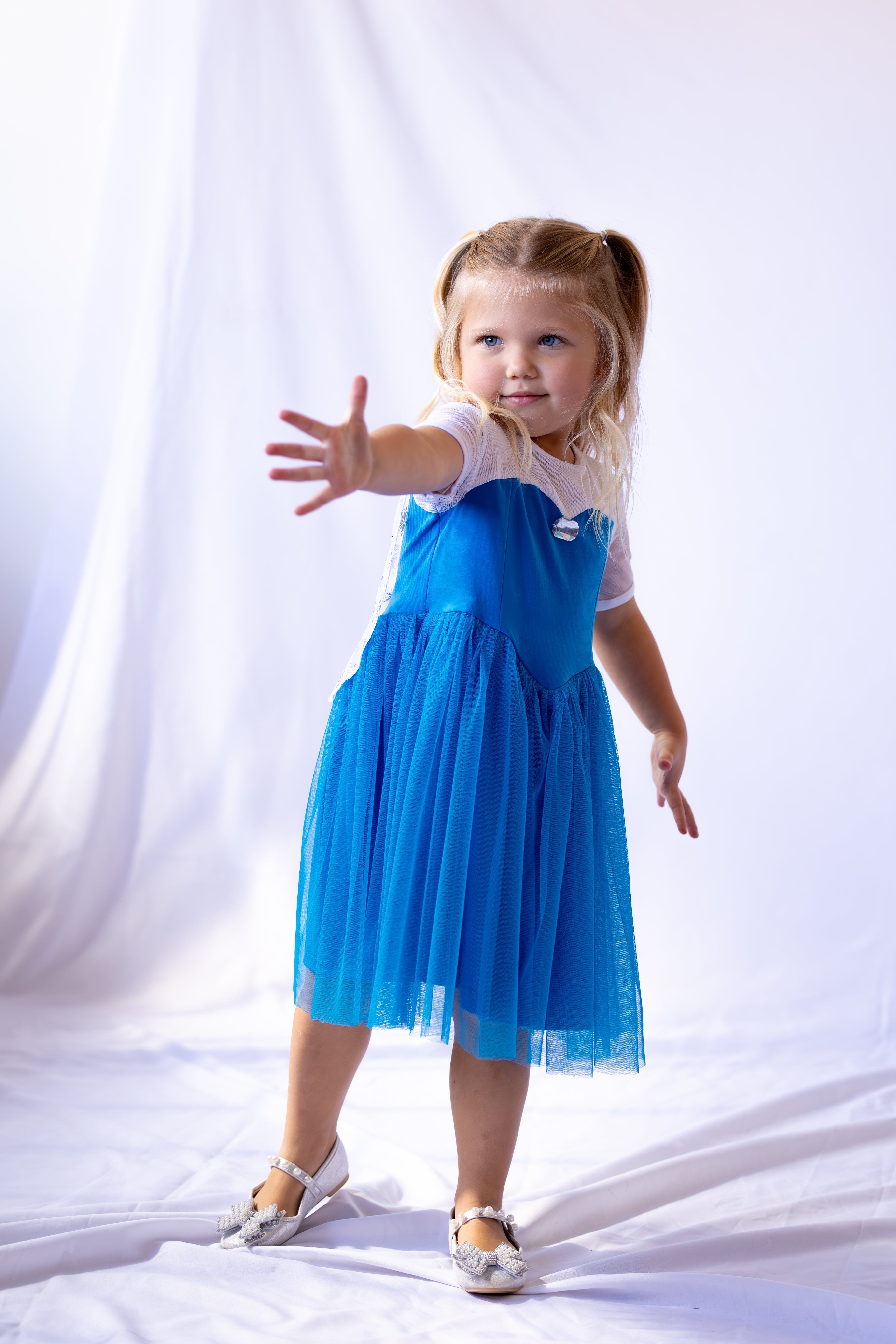 Elsa Inspired Princess Twirl Dress