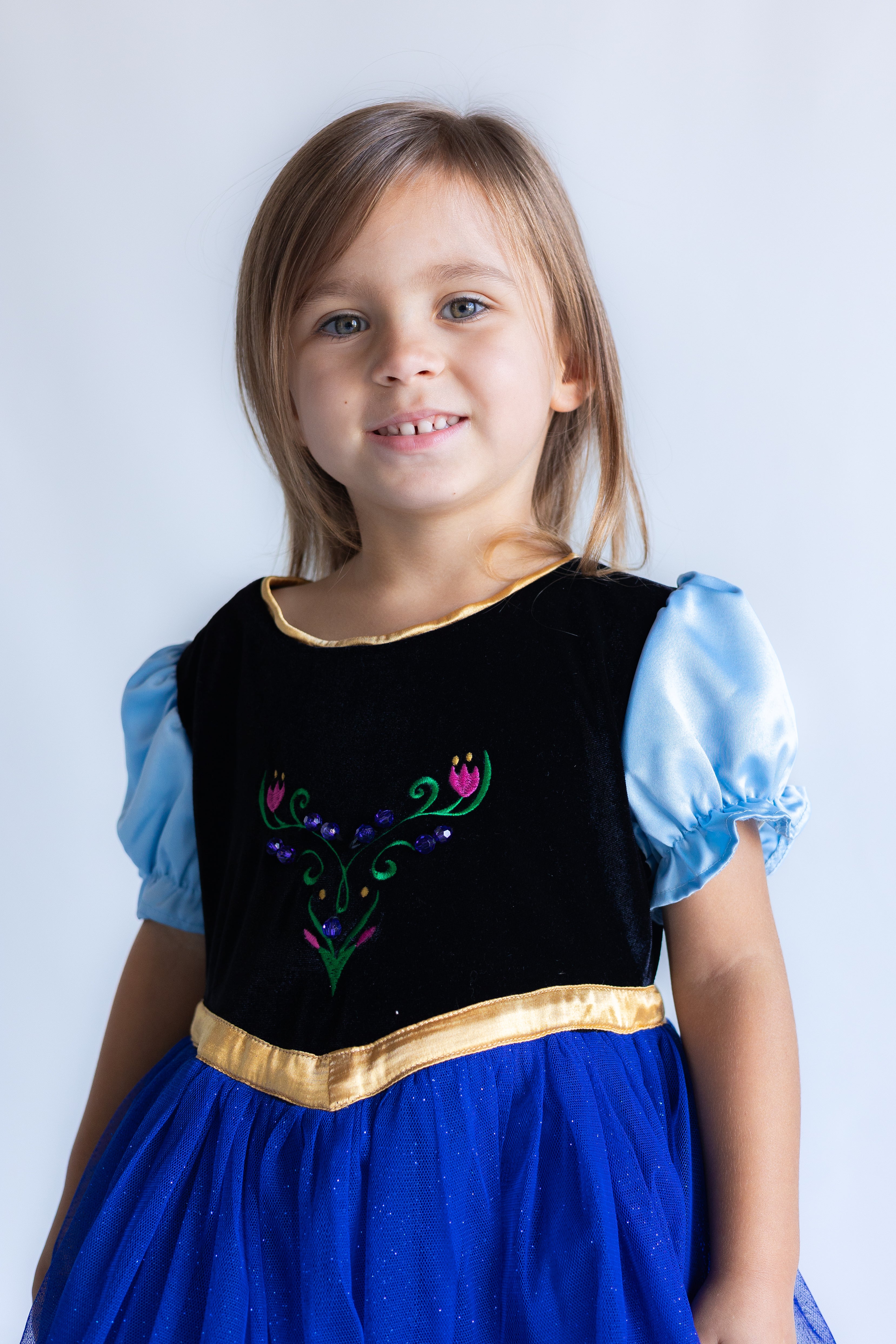 Anna (Blue) Inspired Princess Dress (New)