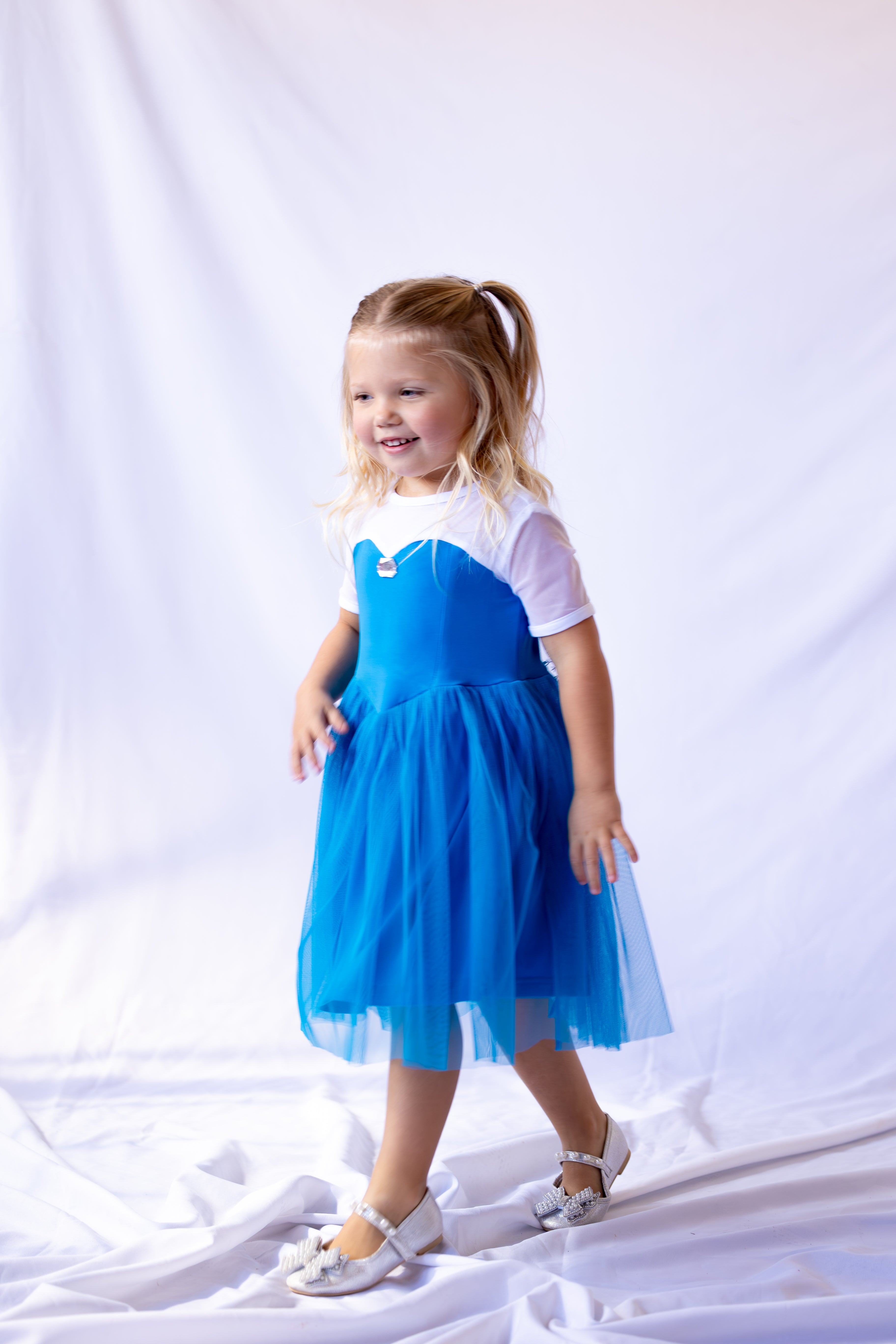 Elsa Inspired Princess Twirl Dress