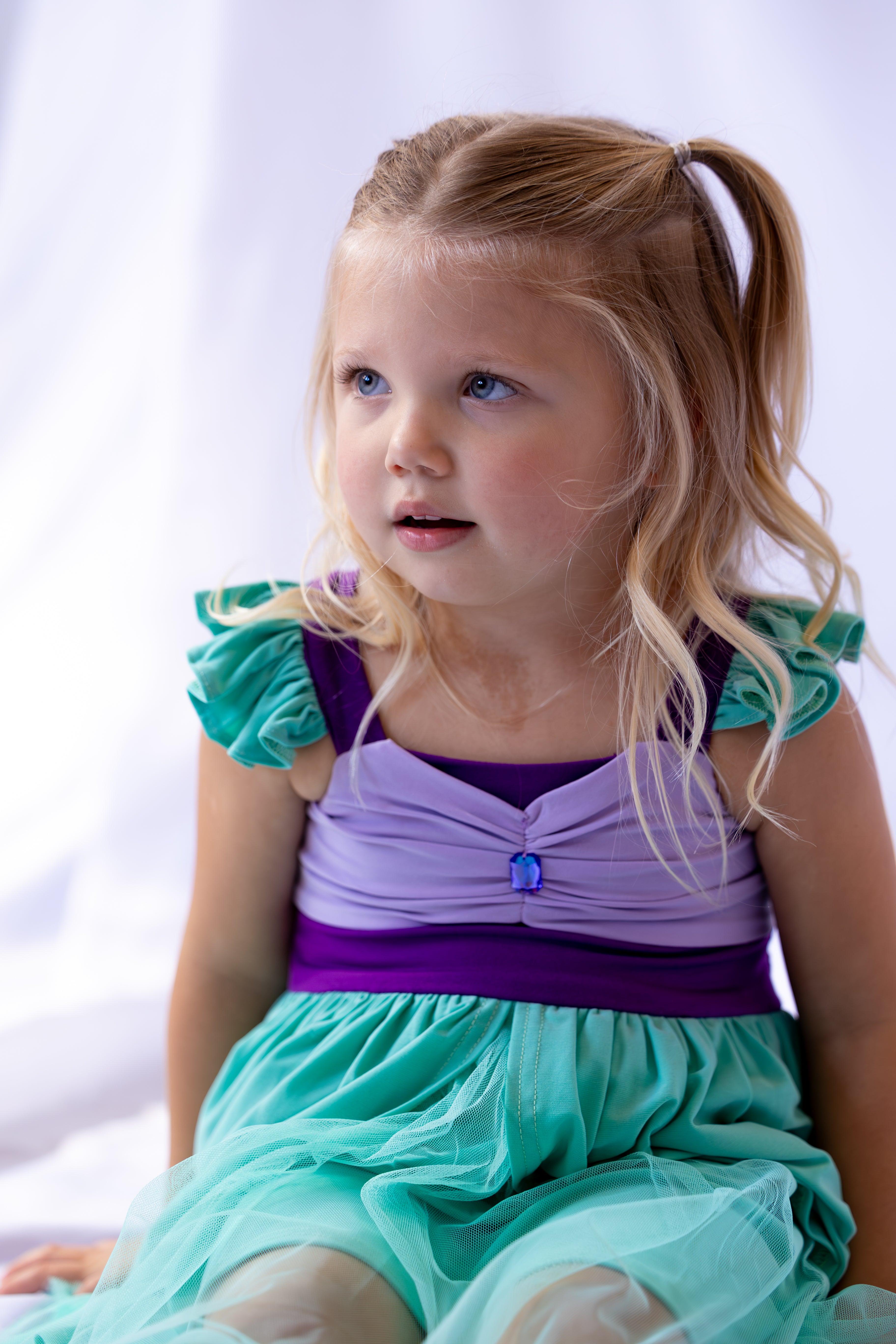 Ariel Inspired Princess Twirl Dress