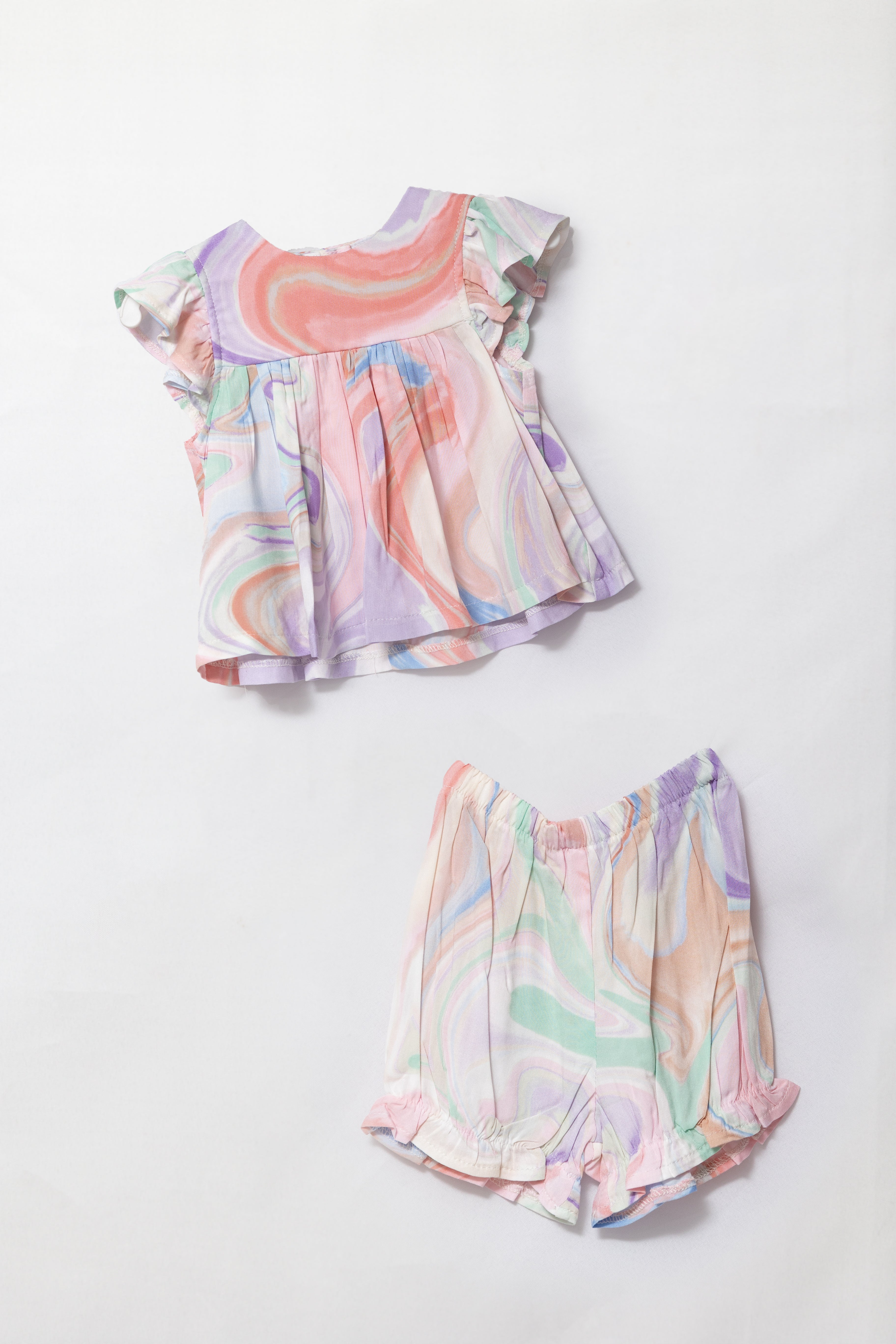 Tie-Dye Top & Bloomer Set