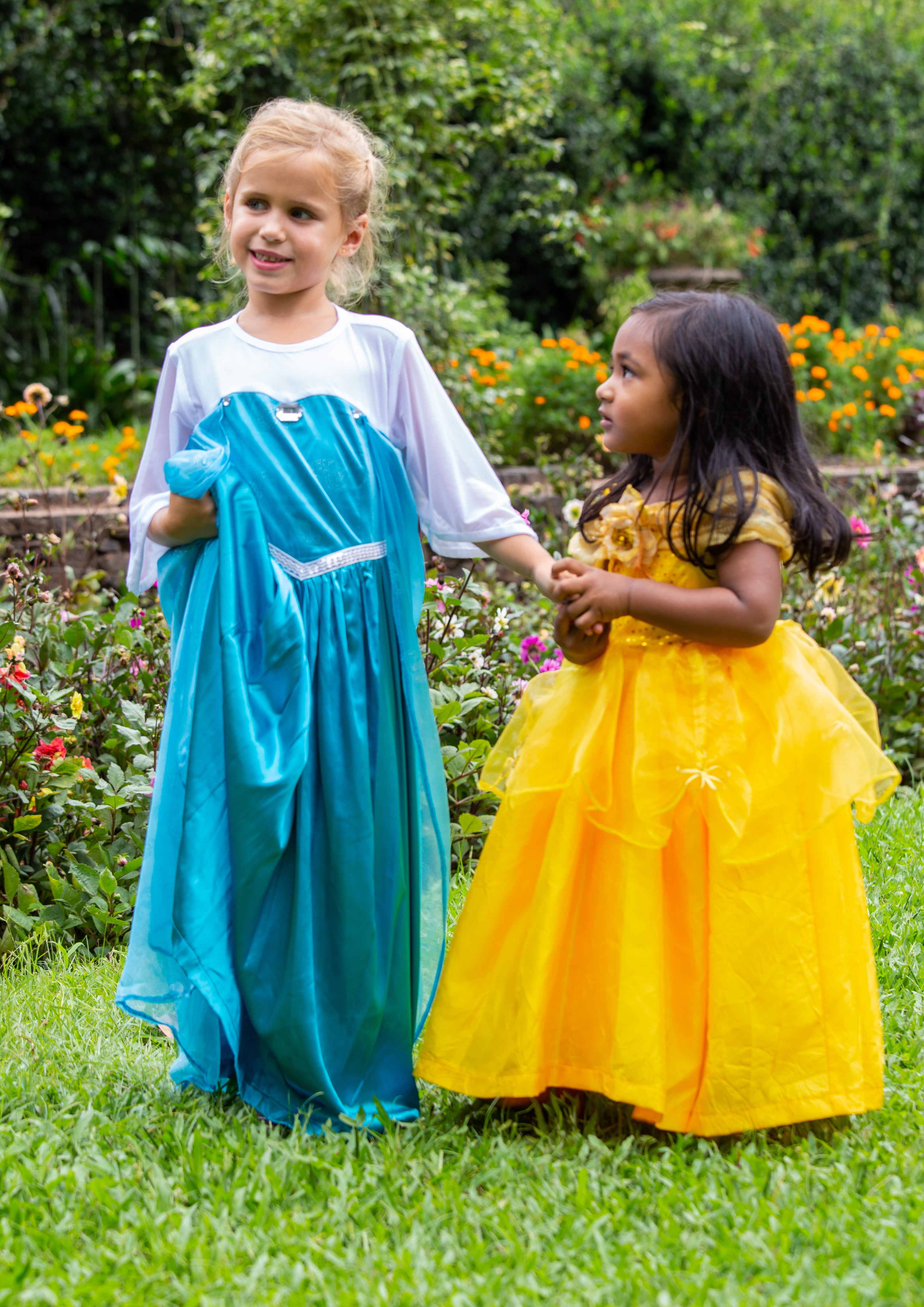 Elsa Inspired Princess Dress