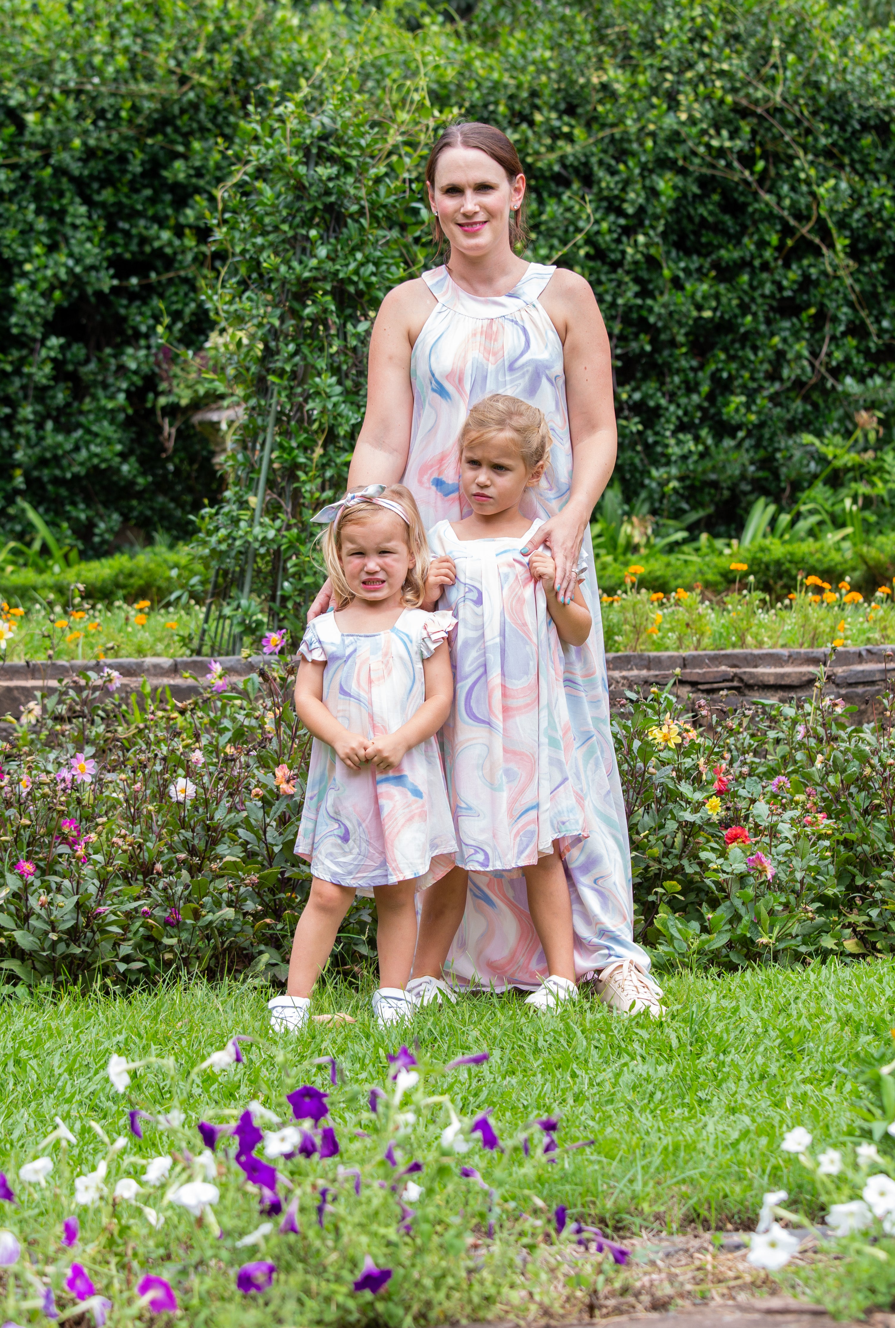 Tie-Dye Horseshoe Ladies Dress