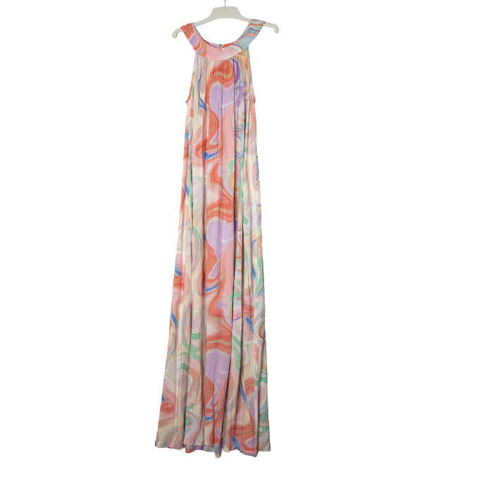 Tie-Dye Horseshoe Ladies Dress