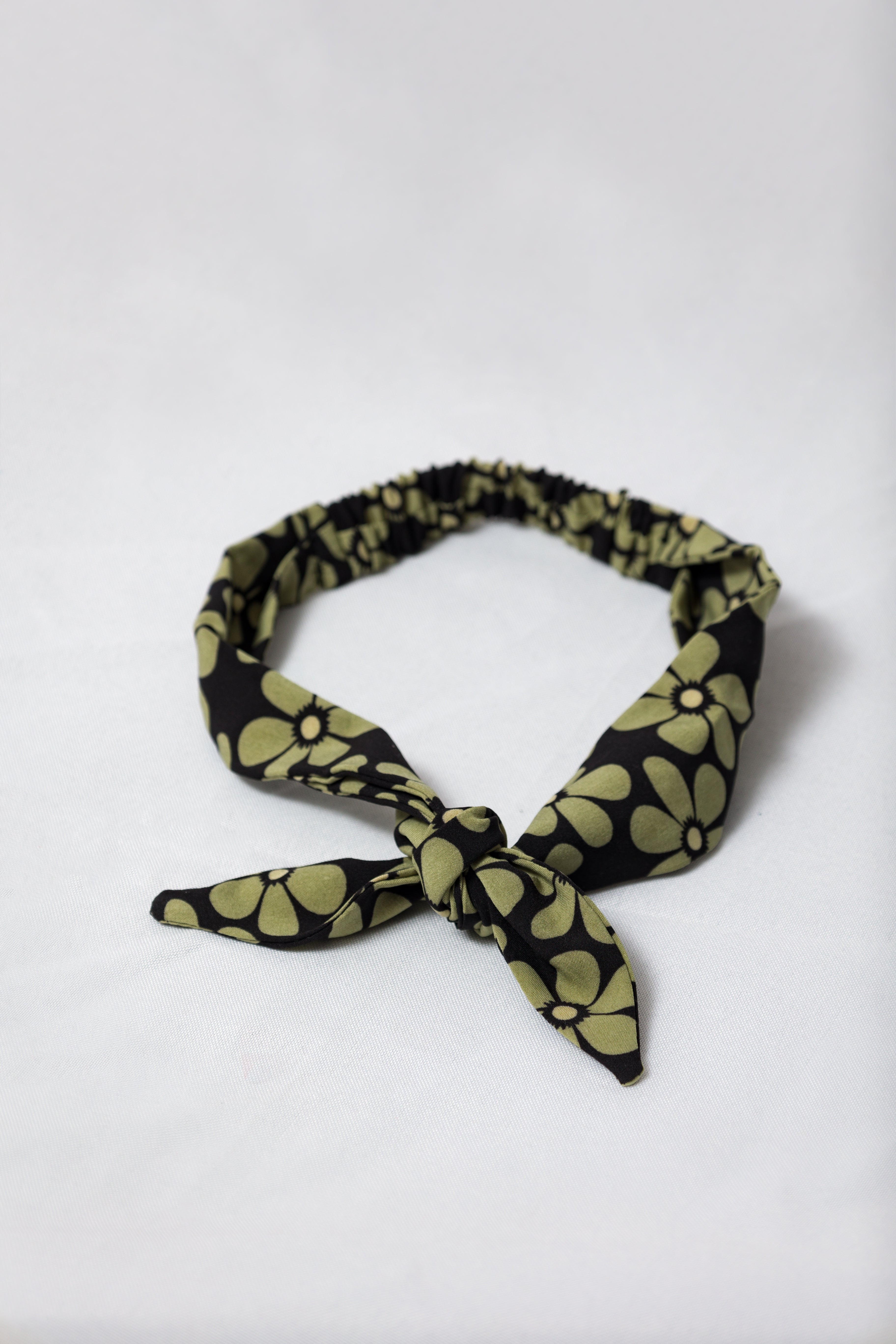 Green Daisy Headband