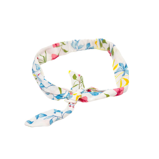 White Floral Headband