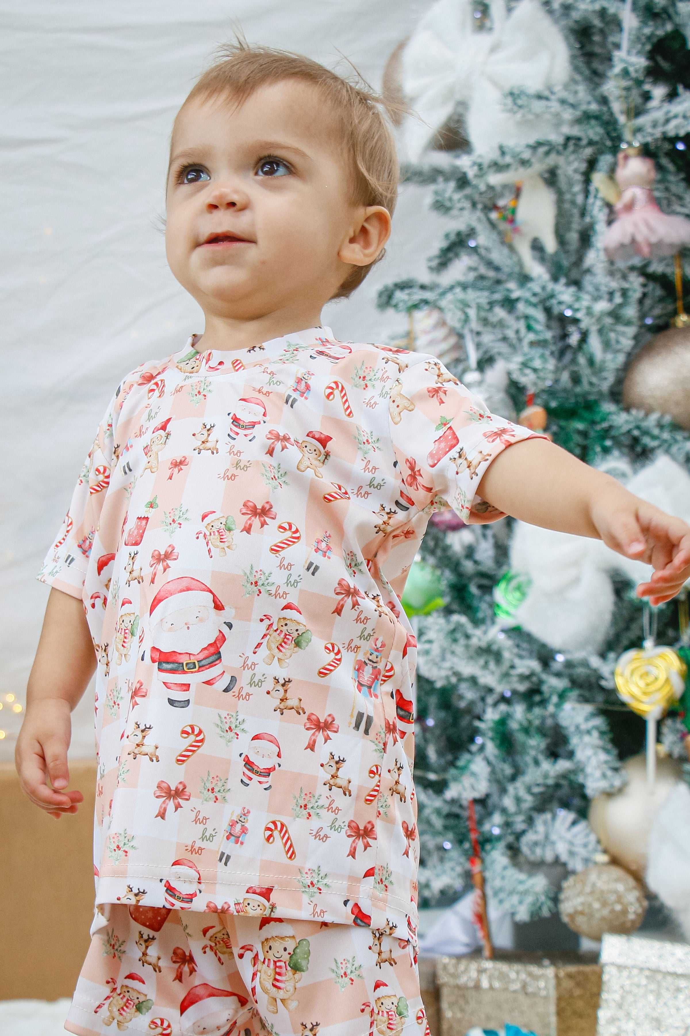 Christmas Pyjama Set- Red