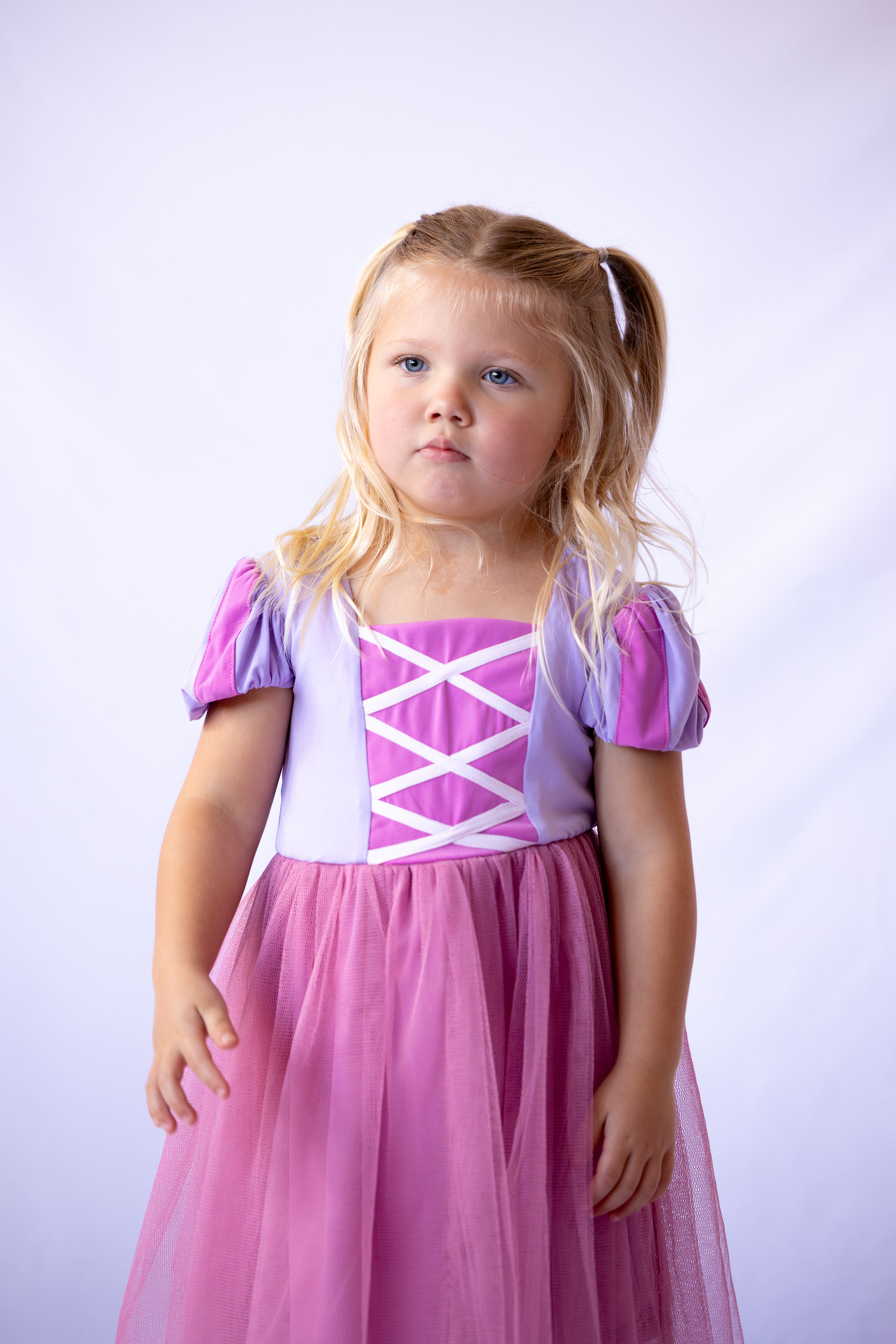 Brand New Rapunzel Twirl Dress store & headband set! Swipe to see full dress