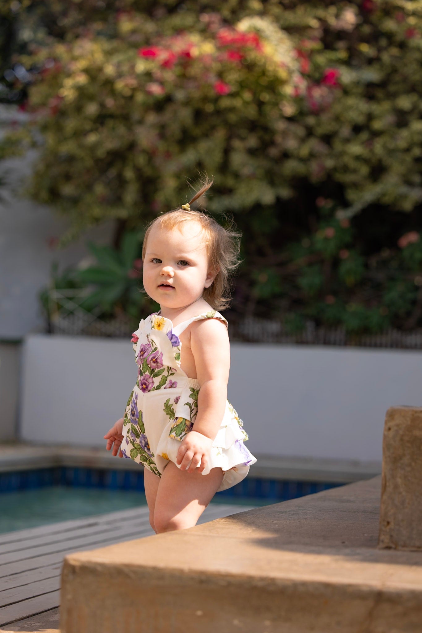 Stella Romper- Floral Print