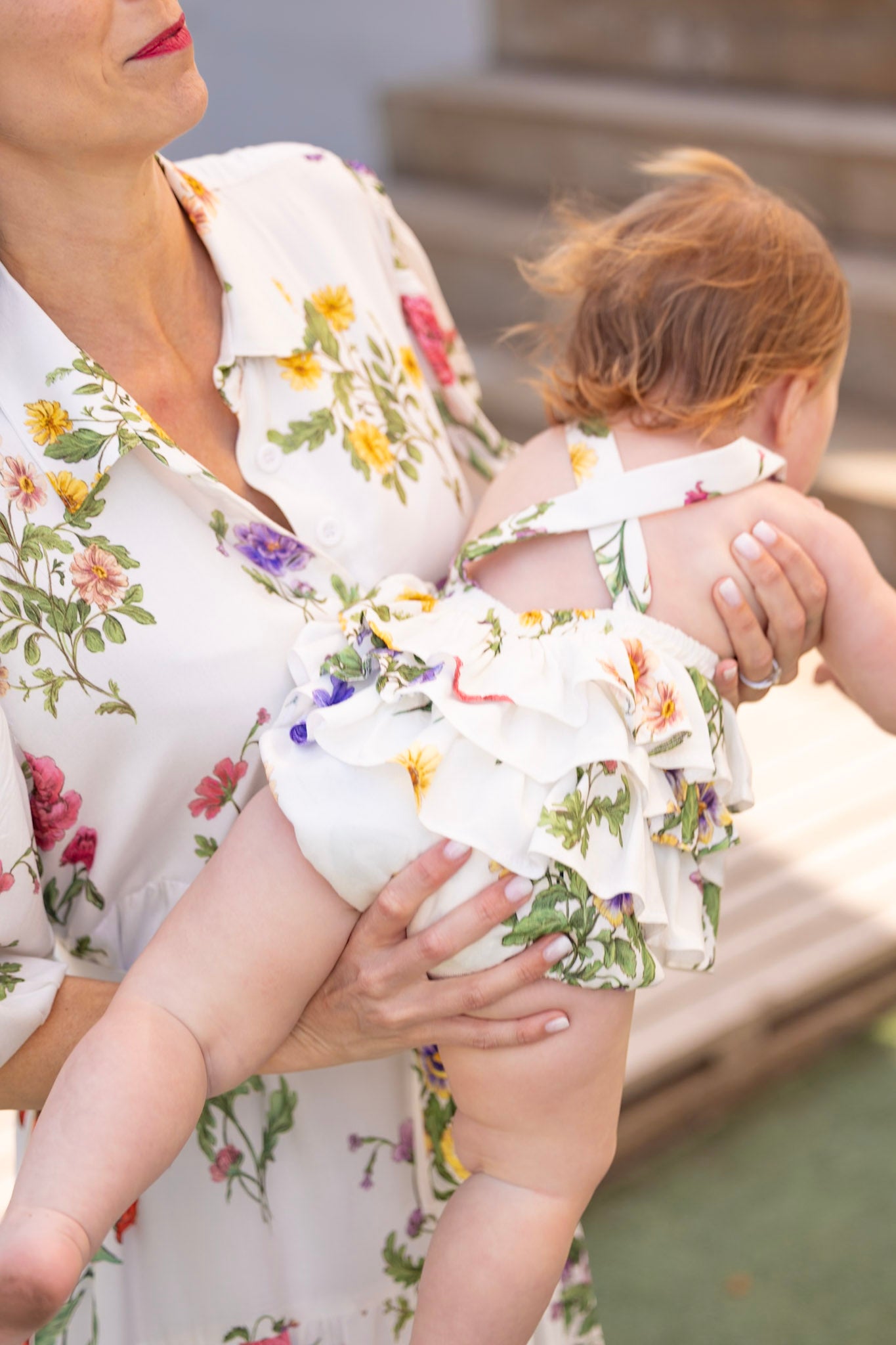 Stella Romper- Floral Print