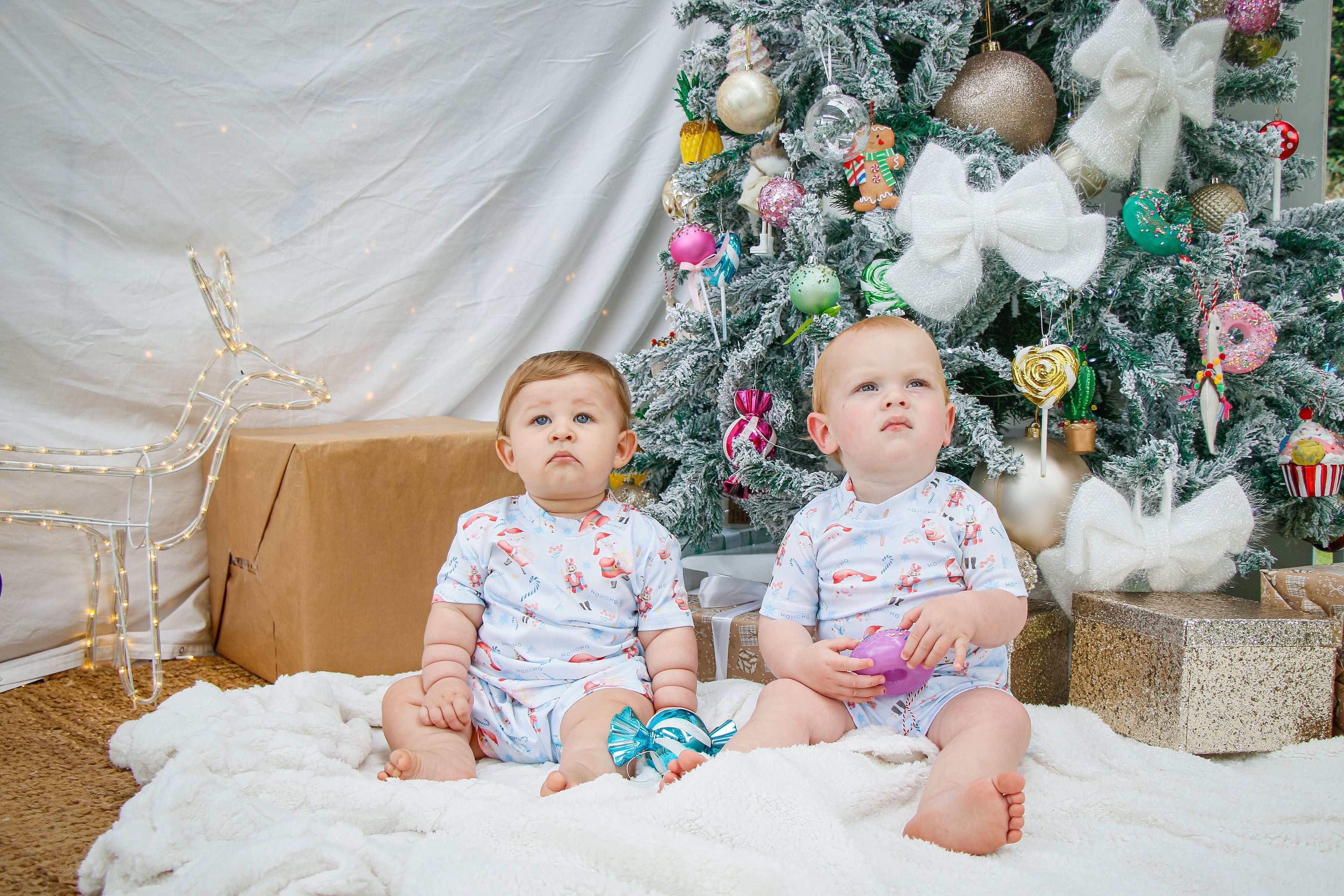 Christmas Pyjama Set- Blue