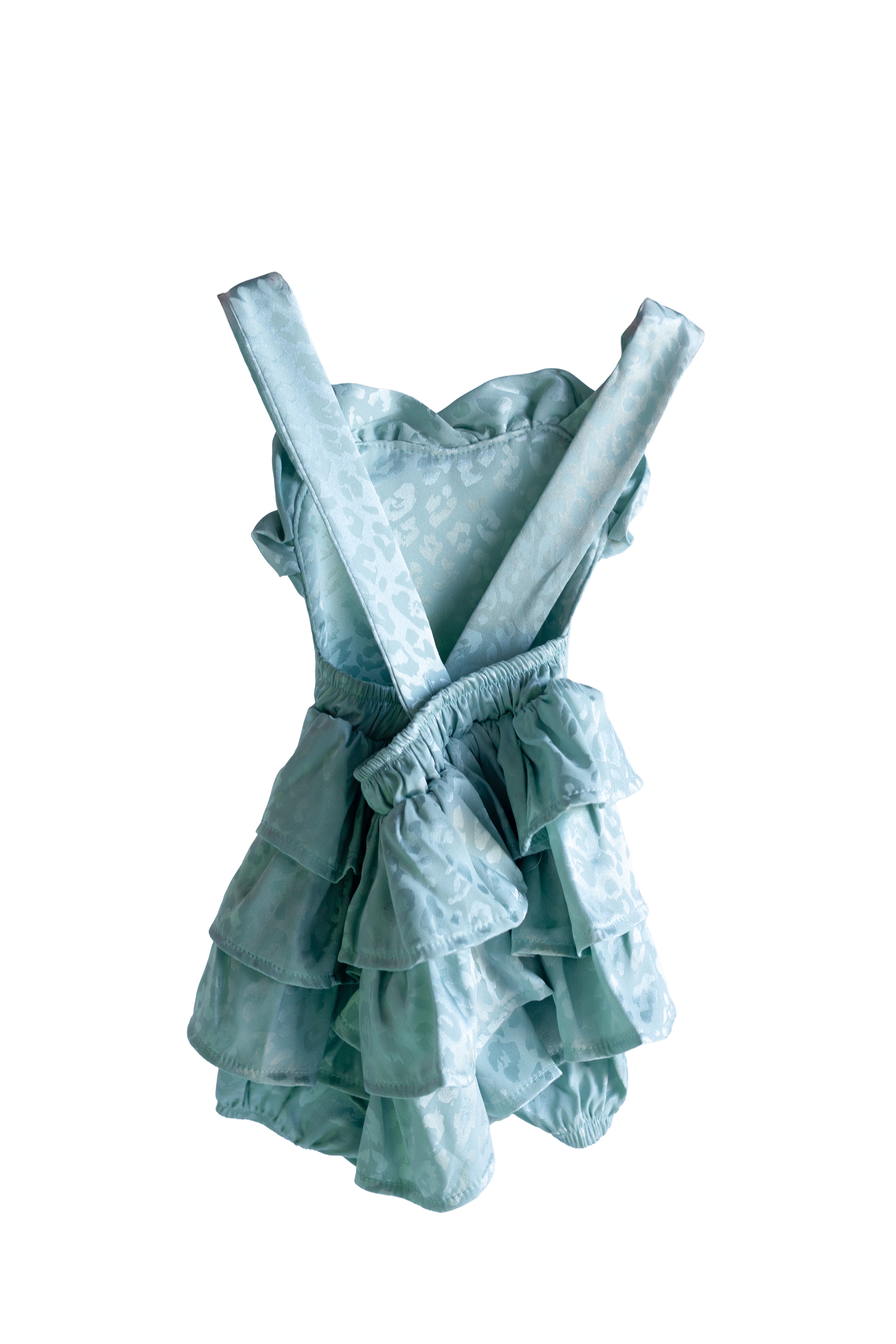 Stella Romper in Leopard Print