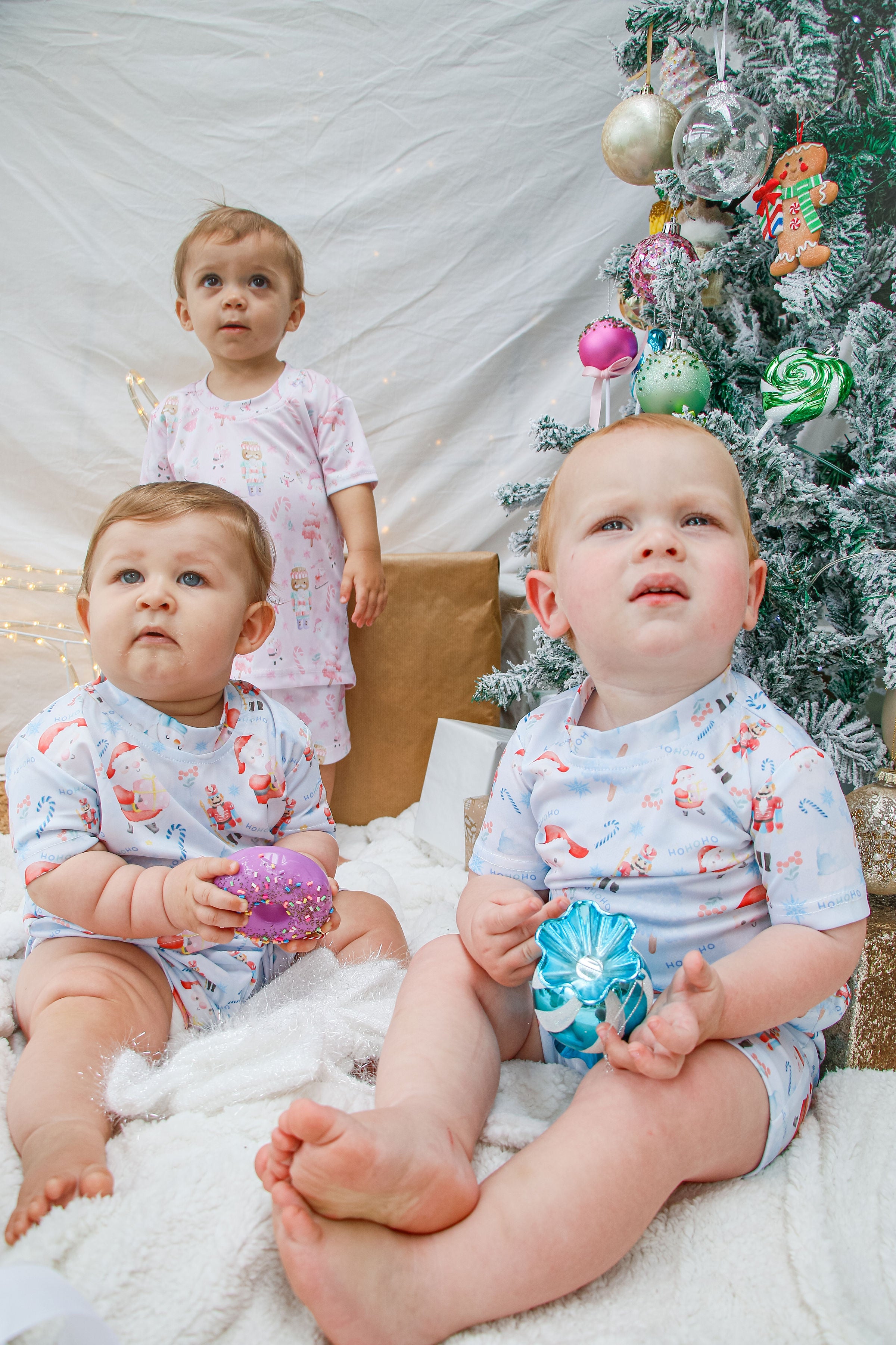 Christmas Pyjama Set- Blue