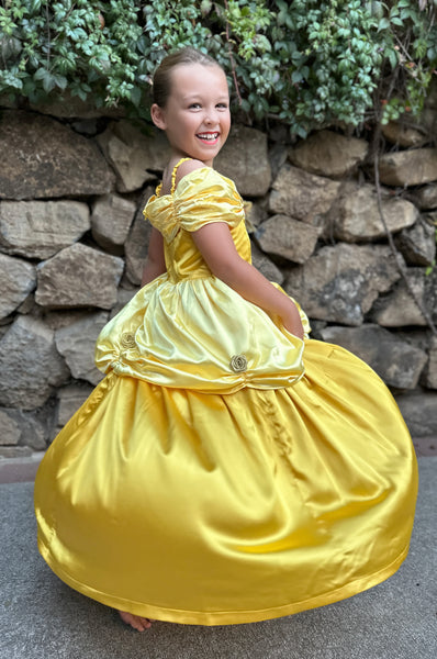 New Belle Inspired Princess Dress – Princess Gabi