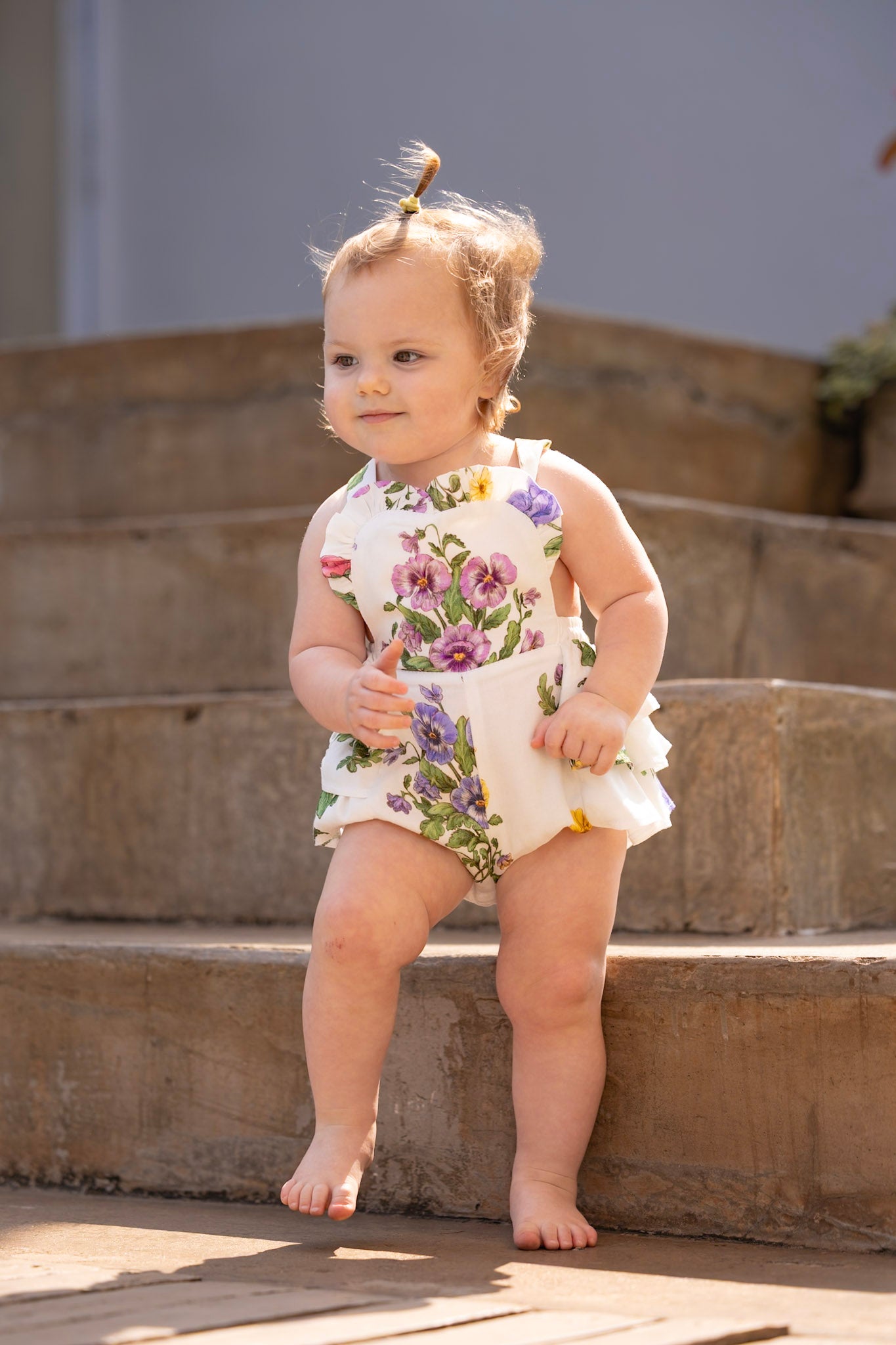 Stella Romper- Floral Print