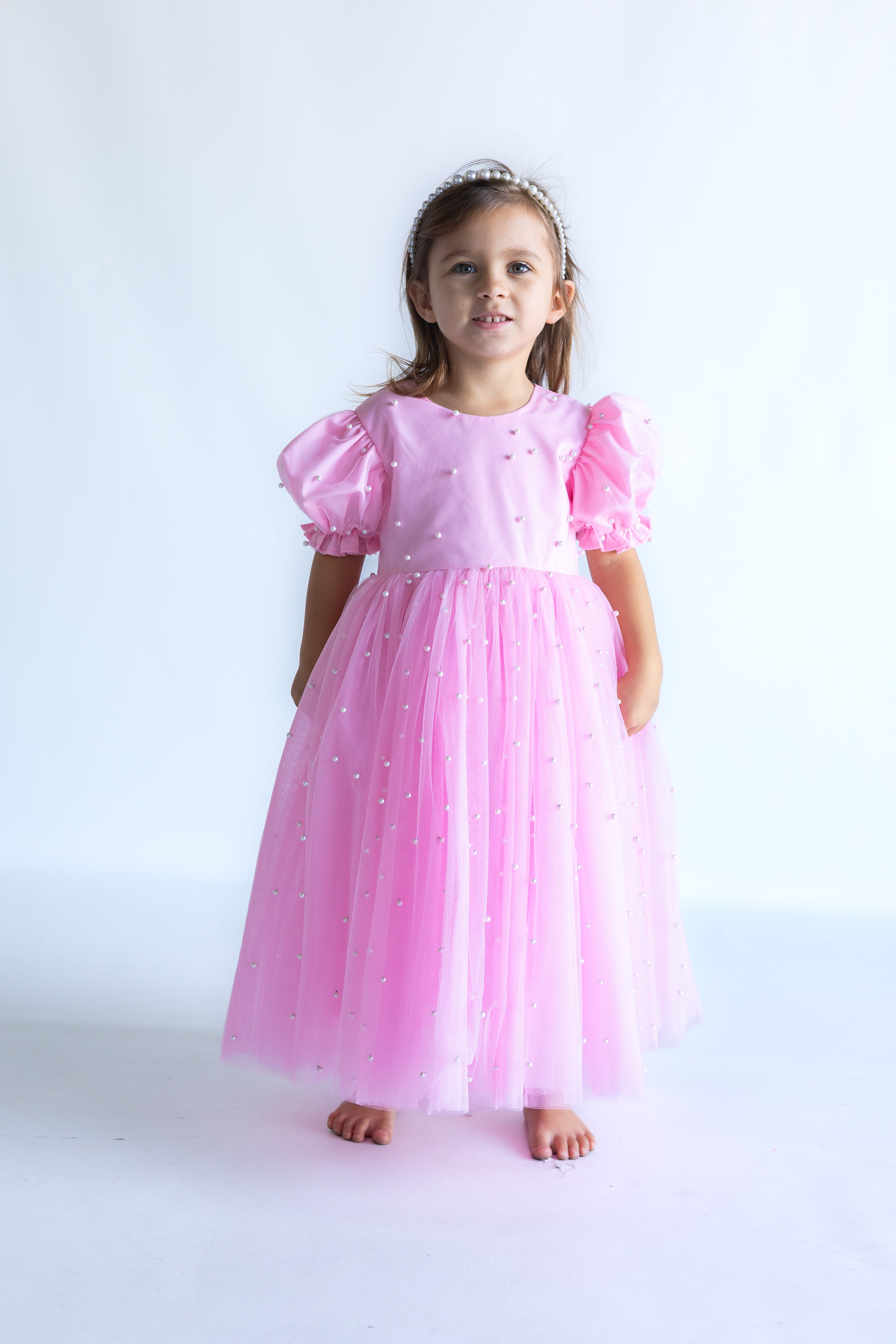 The Pearl Dress (Pink)