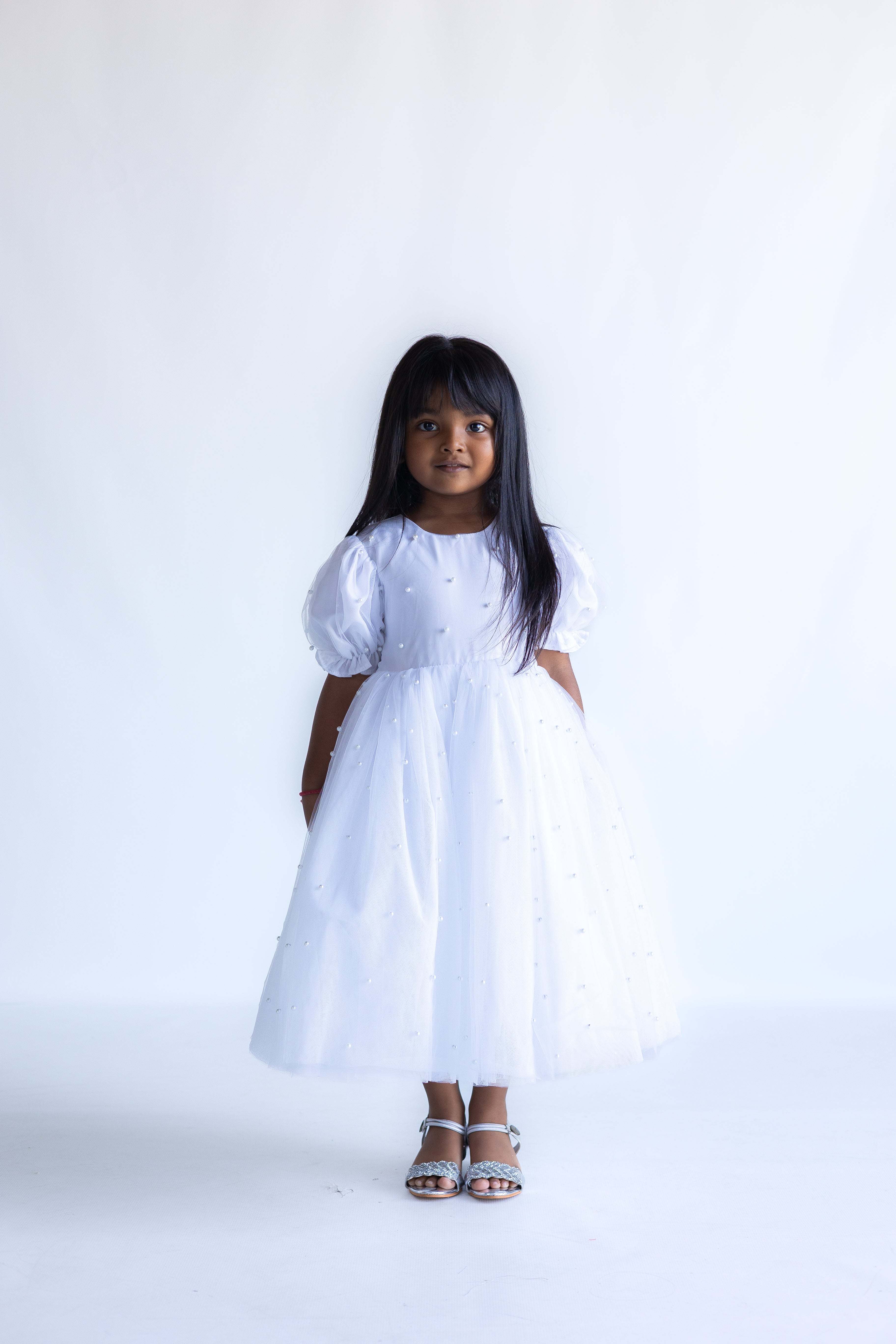 The Pearl Dress (White)