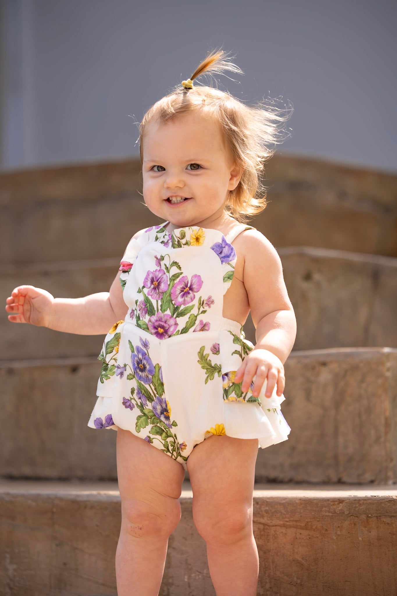 Stella Romper- Floral Print