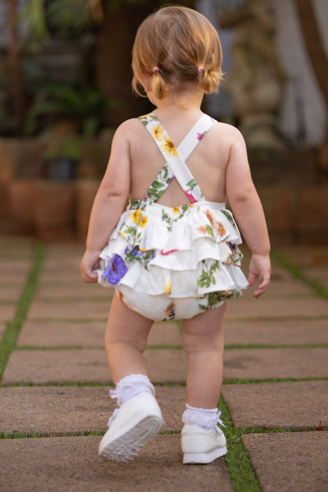 Stella Romper- Floral Print