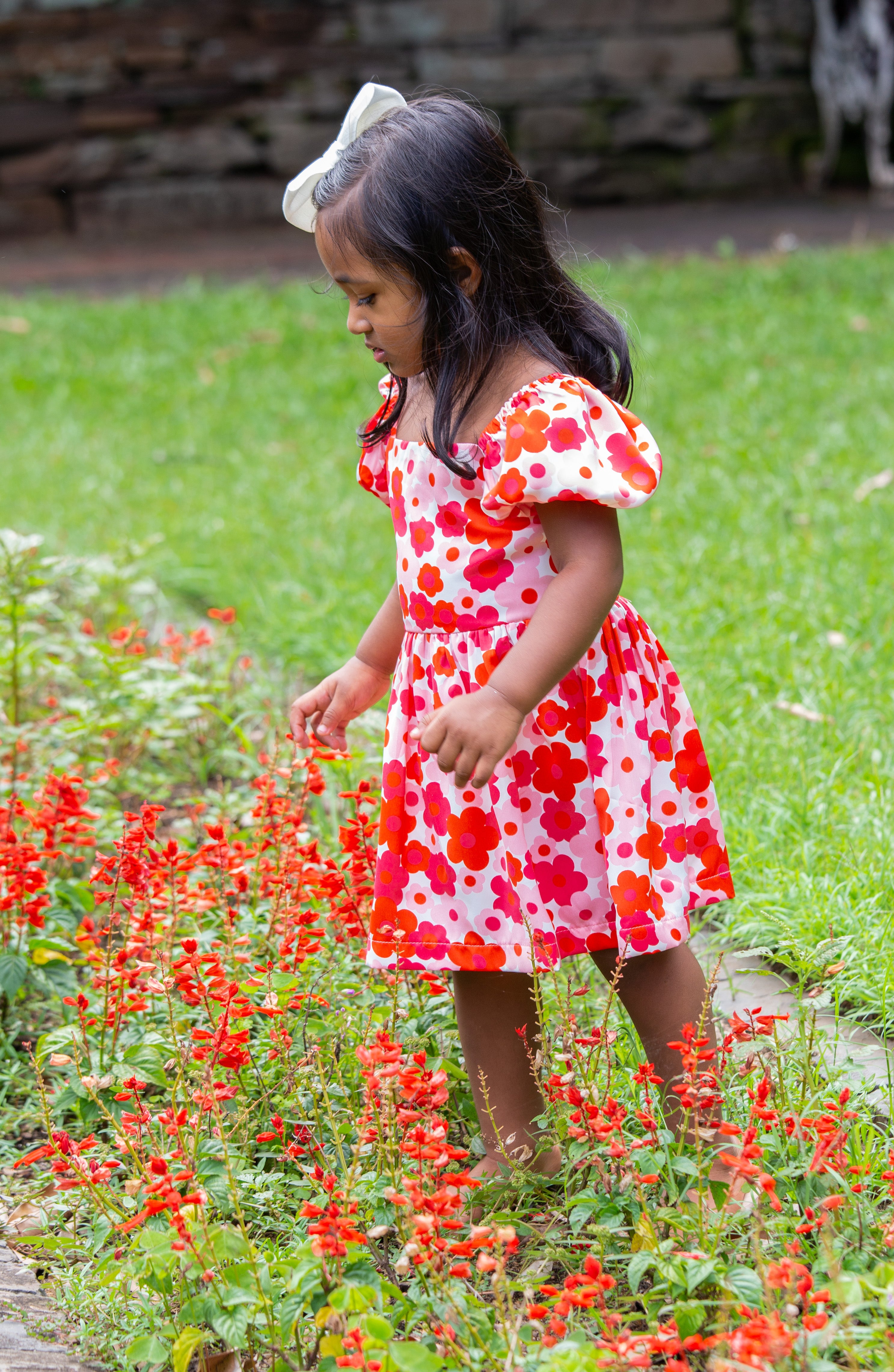 Red best sale poppy dress