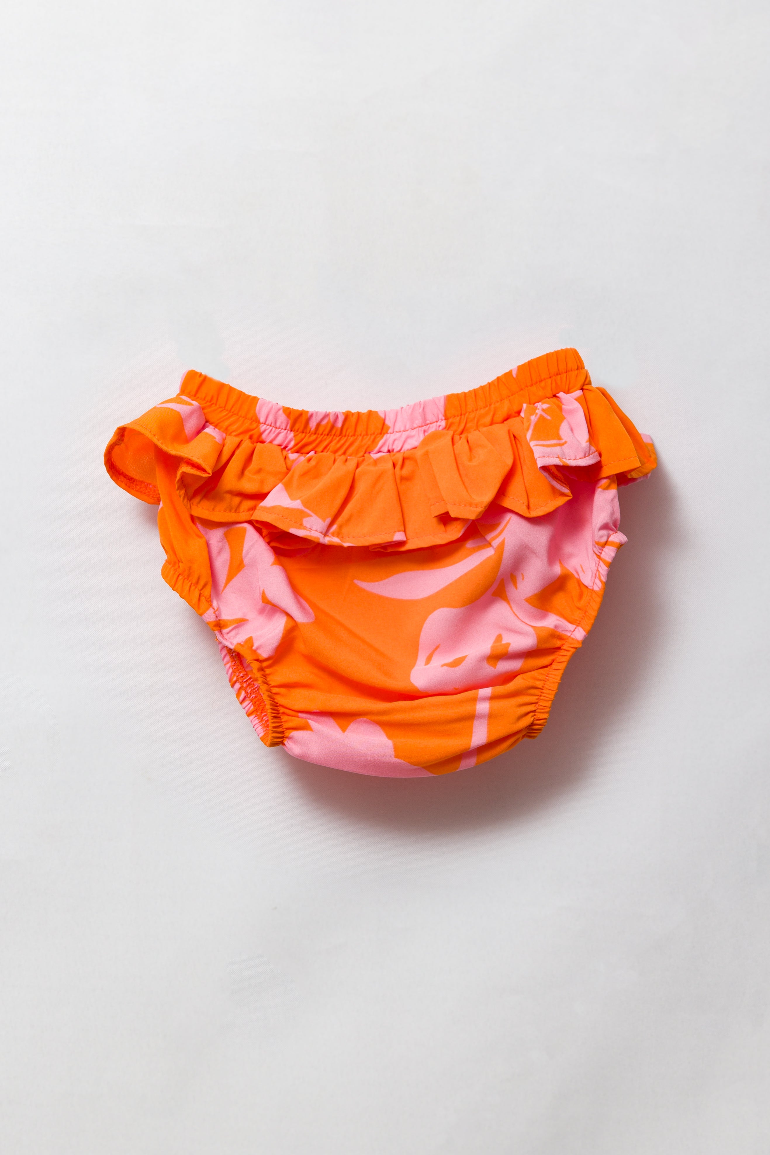 Orange & Pink Floral Bloomers Princess Gabi